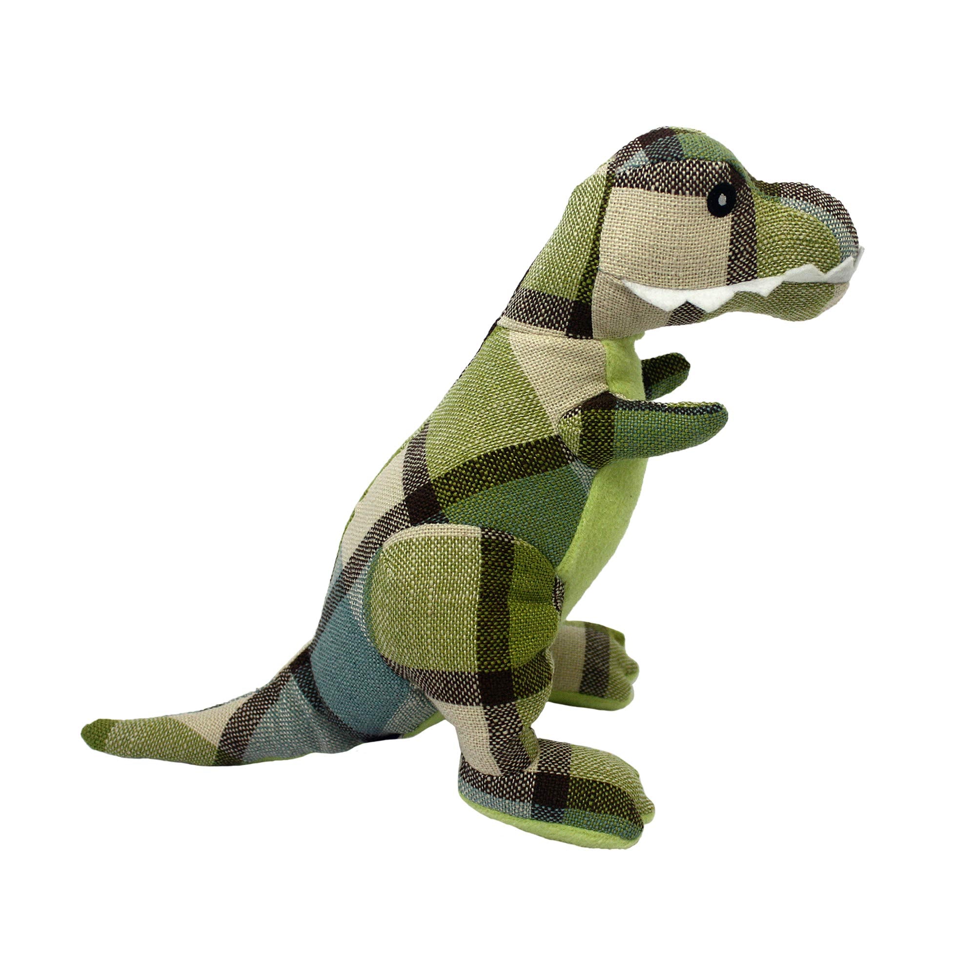 multipet Plaidosaurus Reg 9.75'' Dog Toy, Assorted (15020-1)