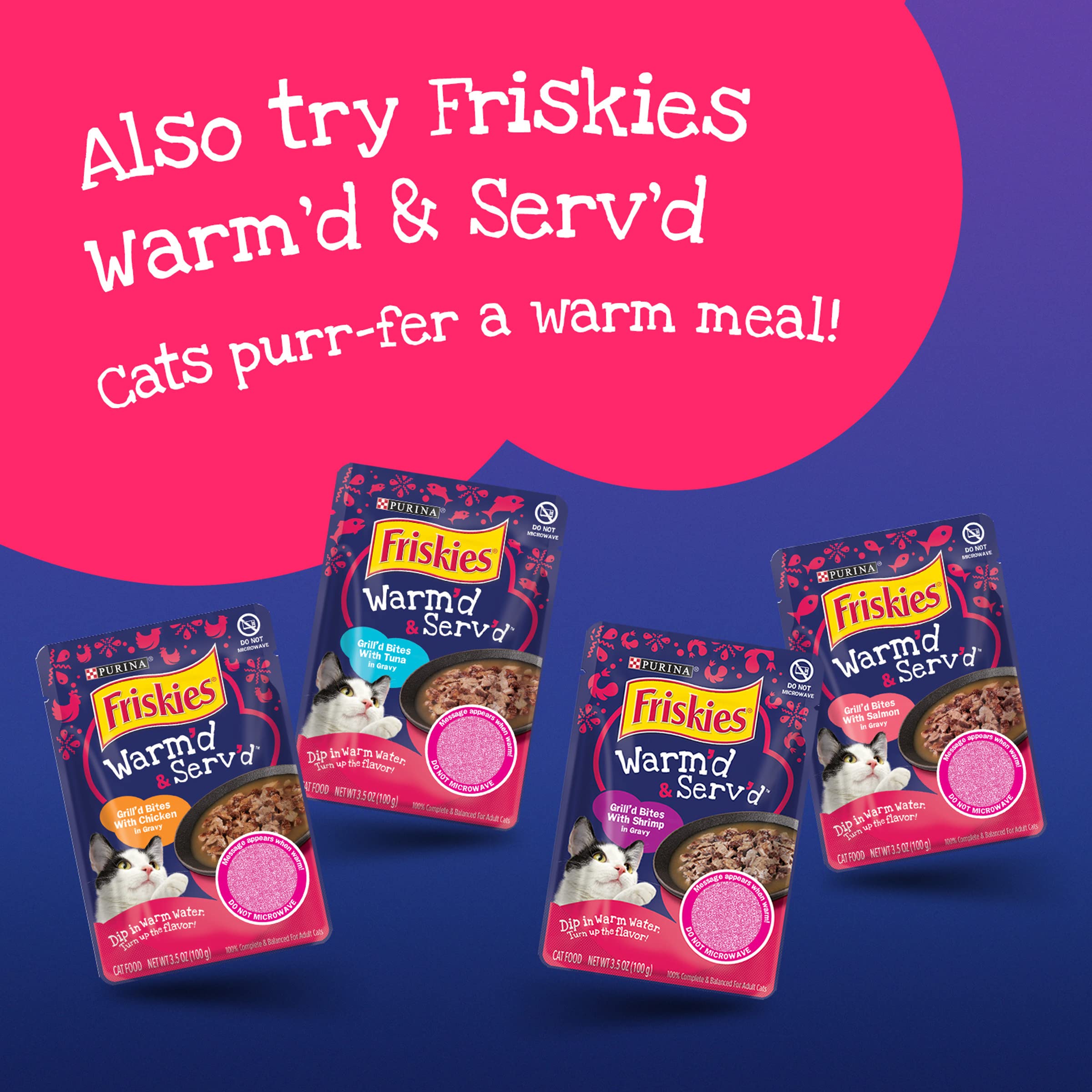 Purina Friskies Wet Cat Food Tasty Treasures With Ocean Fish and Tuna in Sauce (Scallop Flavor) - (Pack of 24) 5.5 oz. Cans