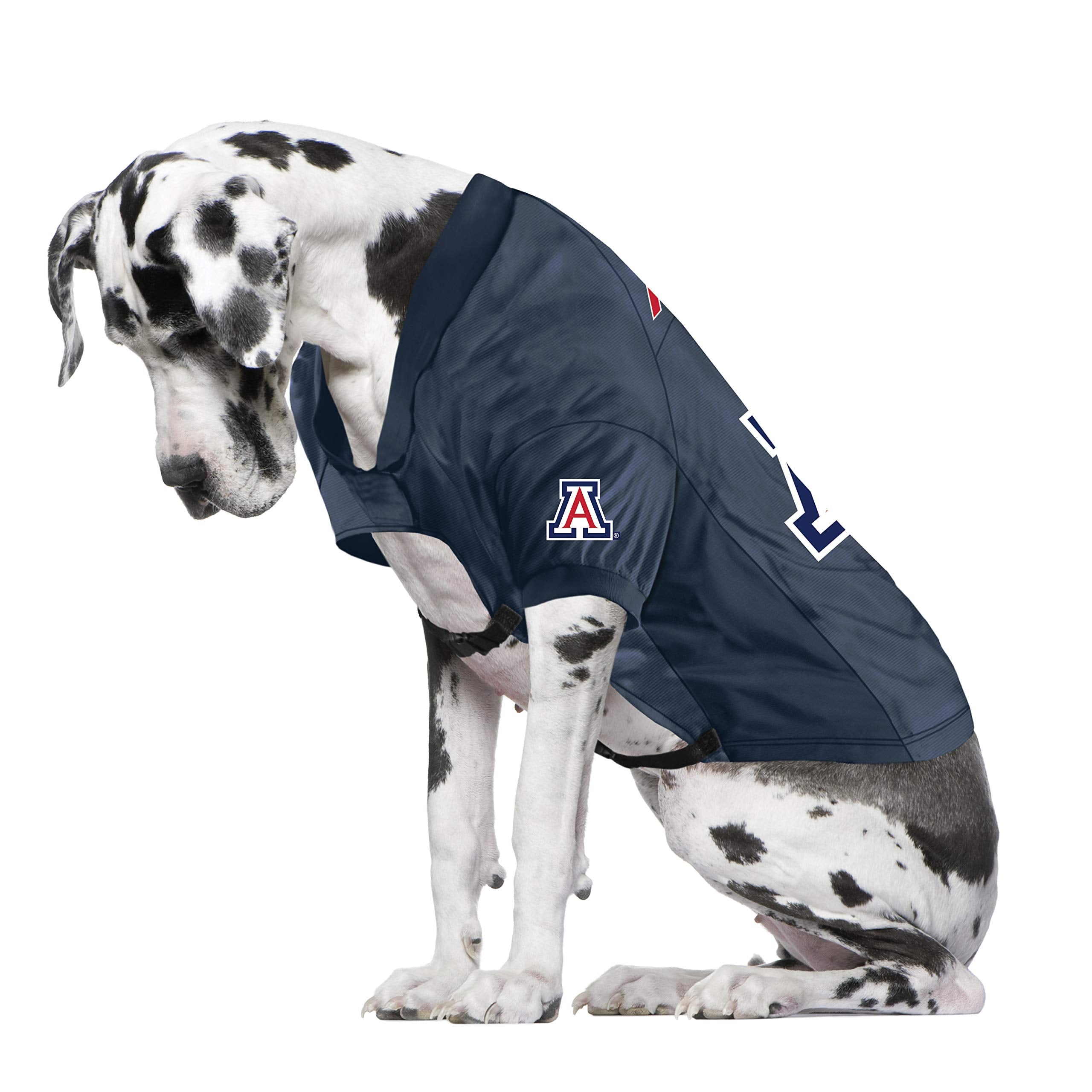 Arizona Wildcats Pet Jersey Stretch Size Big Dog - Special Order
