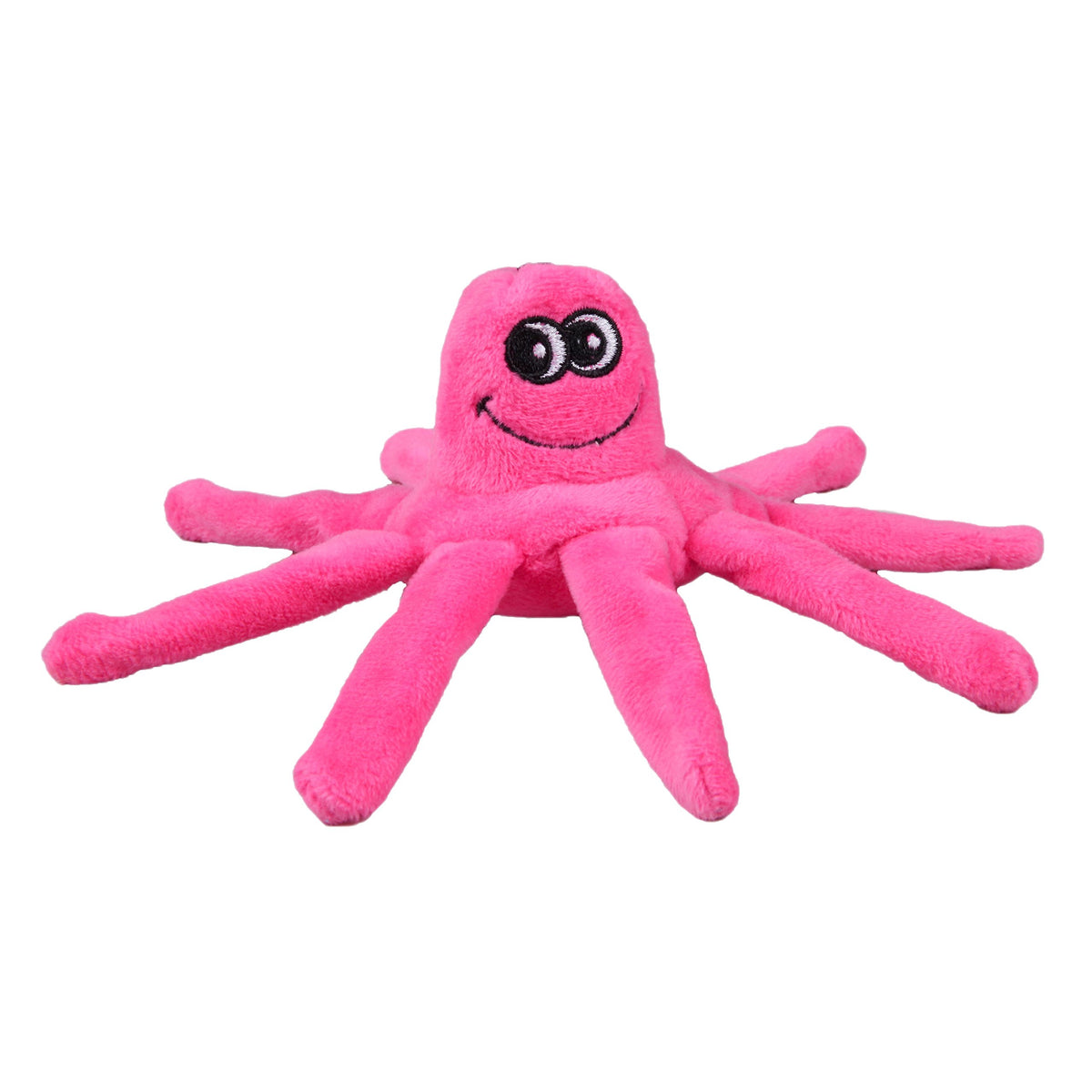 Smartpetlove Tender-Tuffs Tiny -Tough Plush Dog Toys For Puppies And Small Breeds - Stuffed Pink Octopus With Puncture Resistant Squeaker