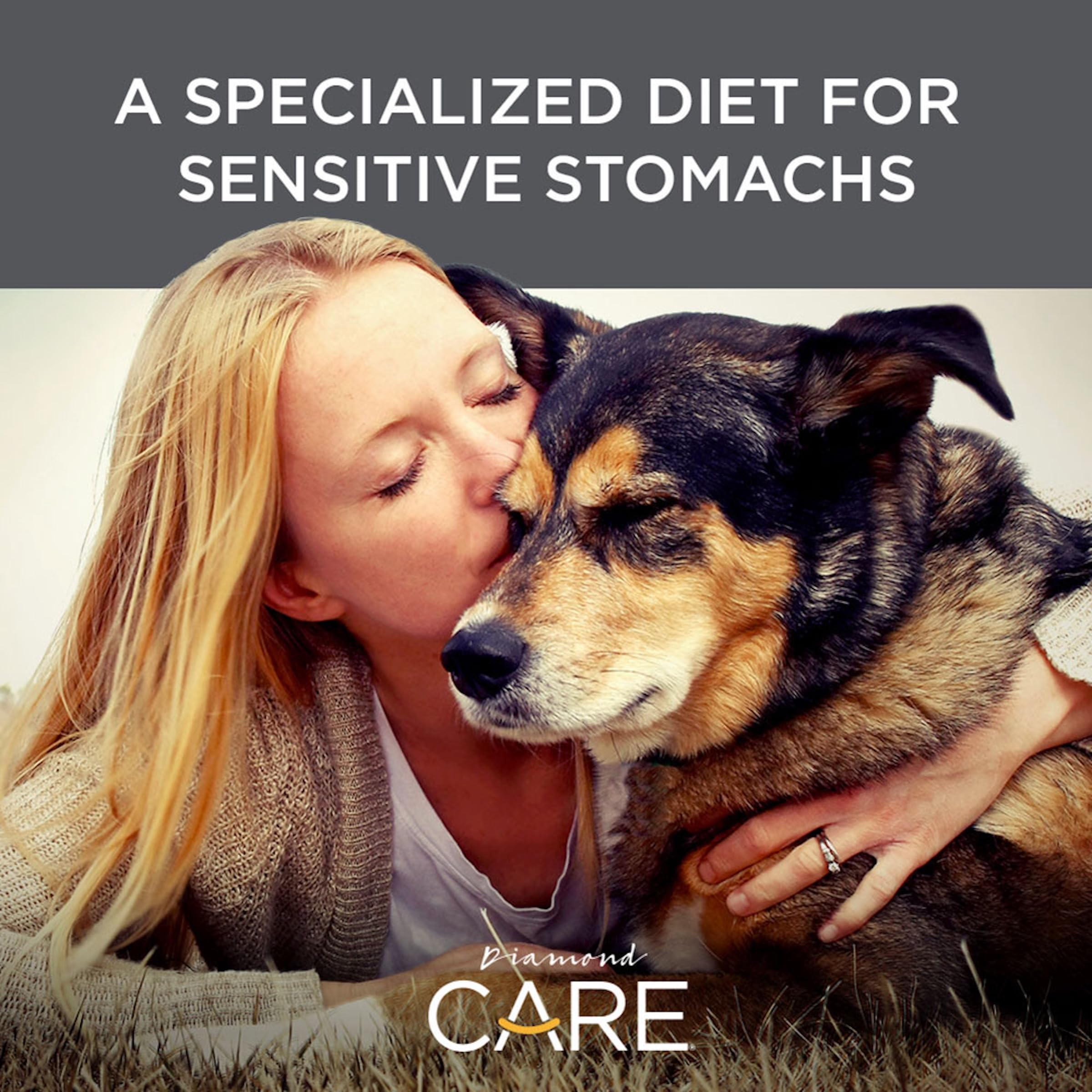 DIAMOND CARE Sensitive Stomach Recipe Specially Made As A Limited Ingredient Diet to Support Dogs with Sensitive Stomach & Diges