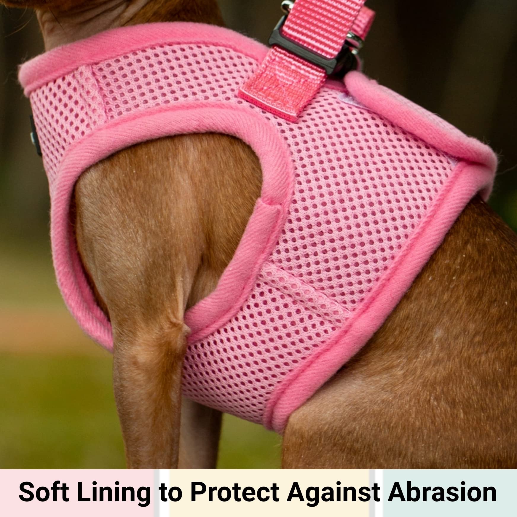 Mr. Peanut's PupTrek Small Dog/Cat Soft Mesh Step In Harness Vest