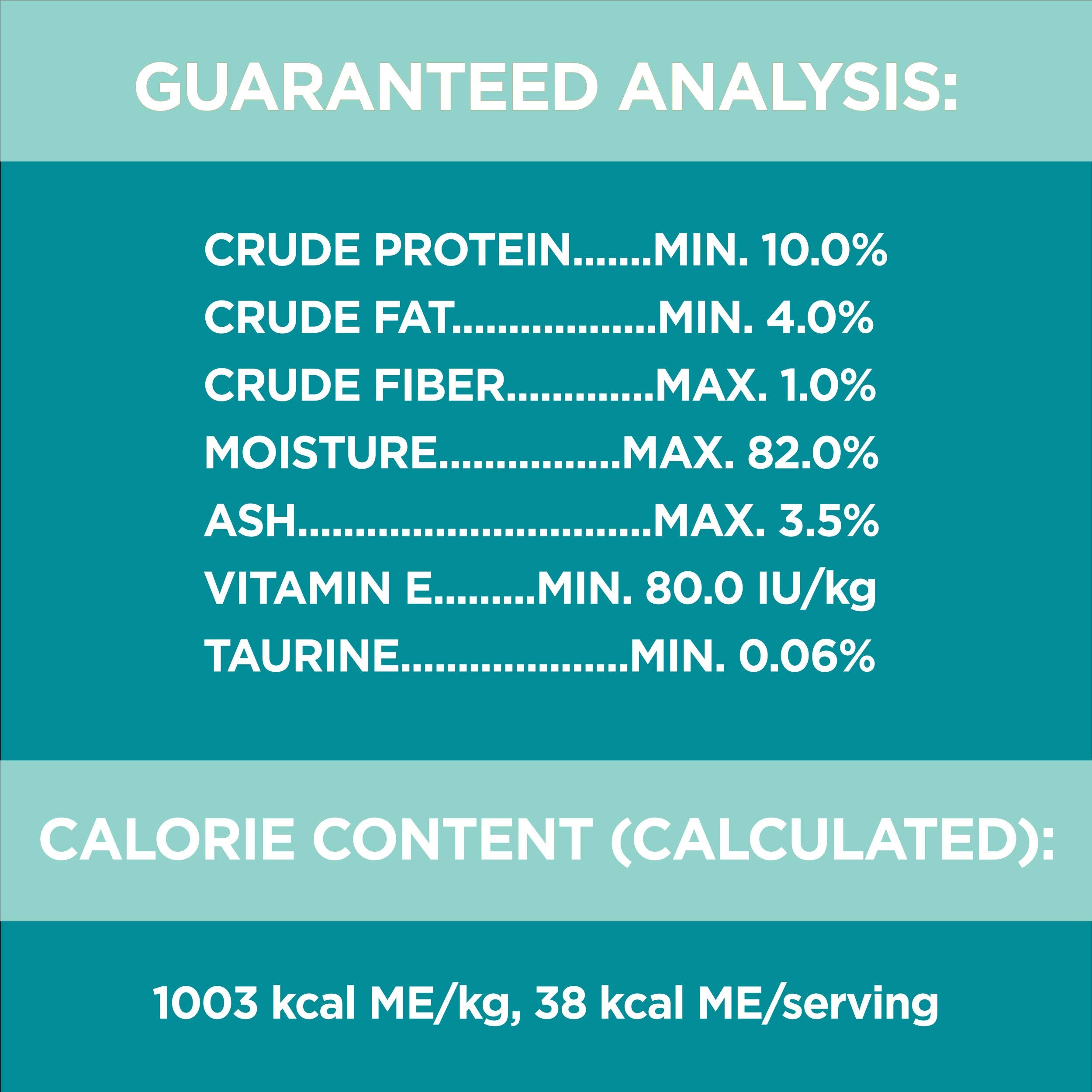 IAMS Perfect Portions Indoor Adult Wet Cat Food Cuts in Gravy Tuna Recipe, 2.6 oz. Easy Peel Twin-Pack Trays (24 Count, 48 Servi