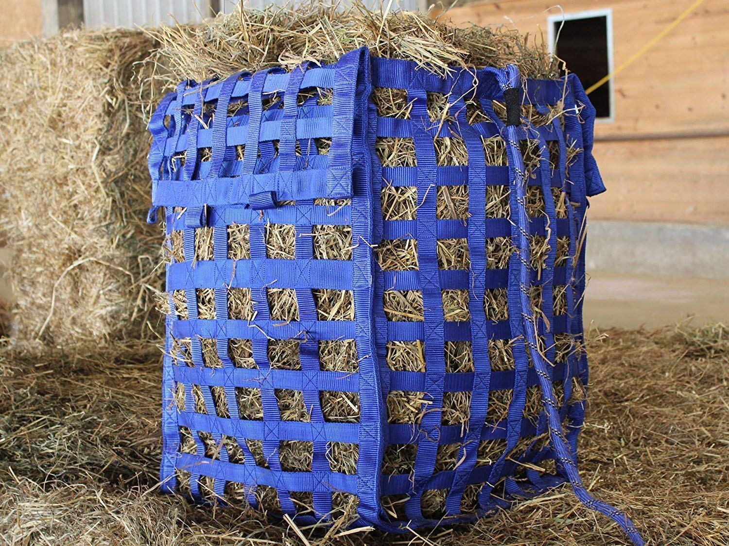 Derby Originals Natural Grazer Slow Feeder Horse Hay Bag With Super Tough Bottom And 1 Year Warranty