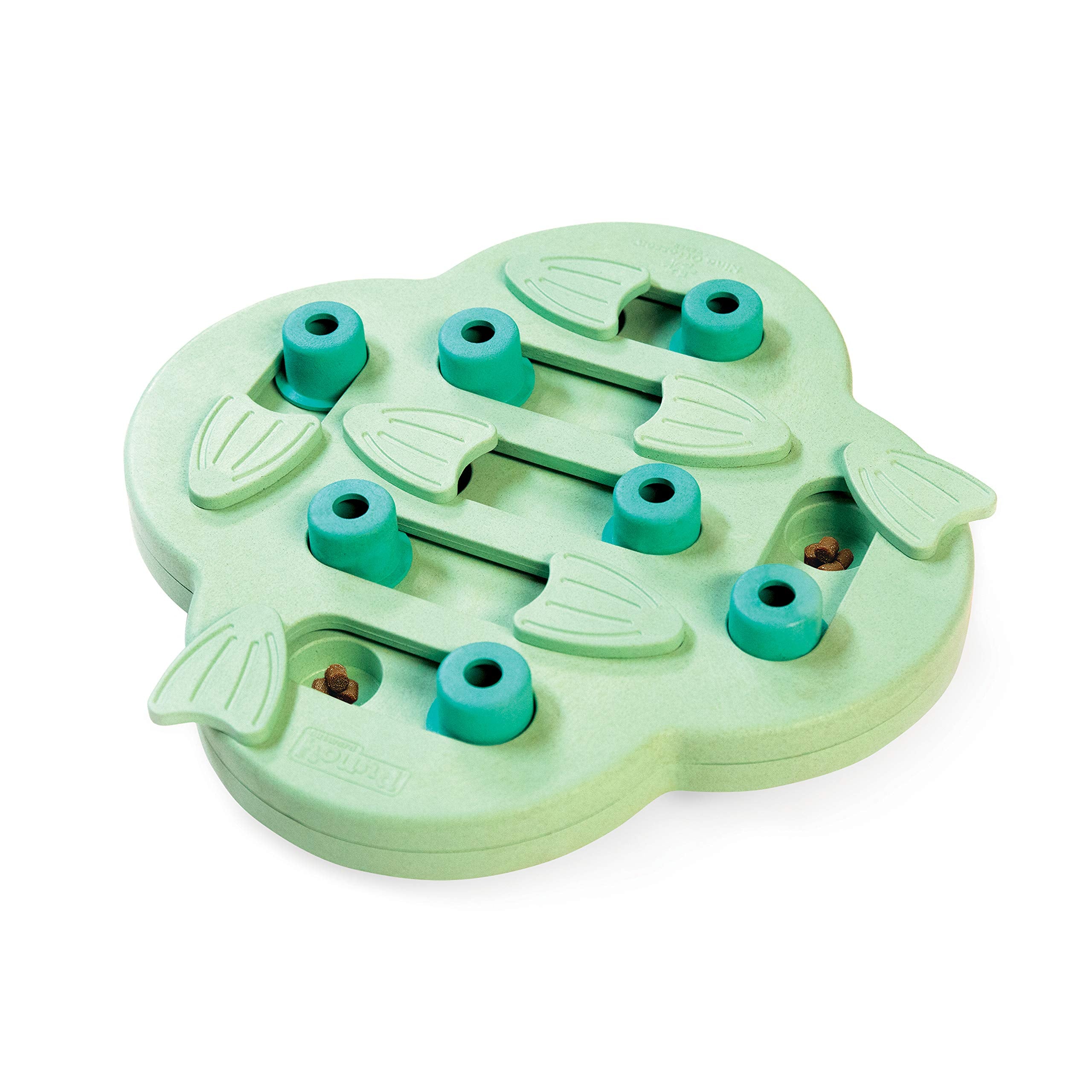 Outward Hound by Nina Ottosson Puppy Hide N Slide Treat Puzzle Enrichment Dog Toy, Green