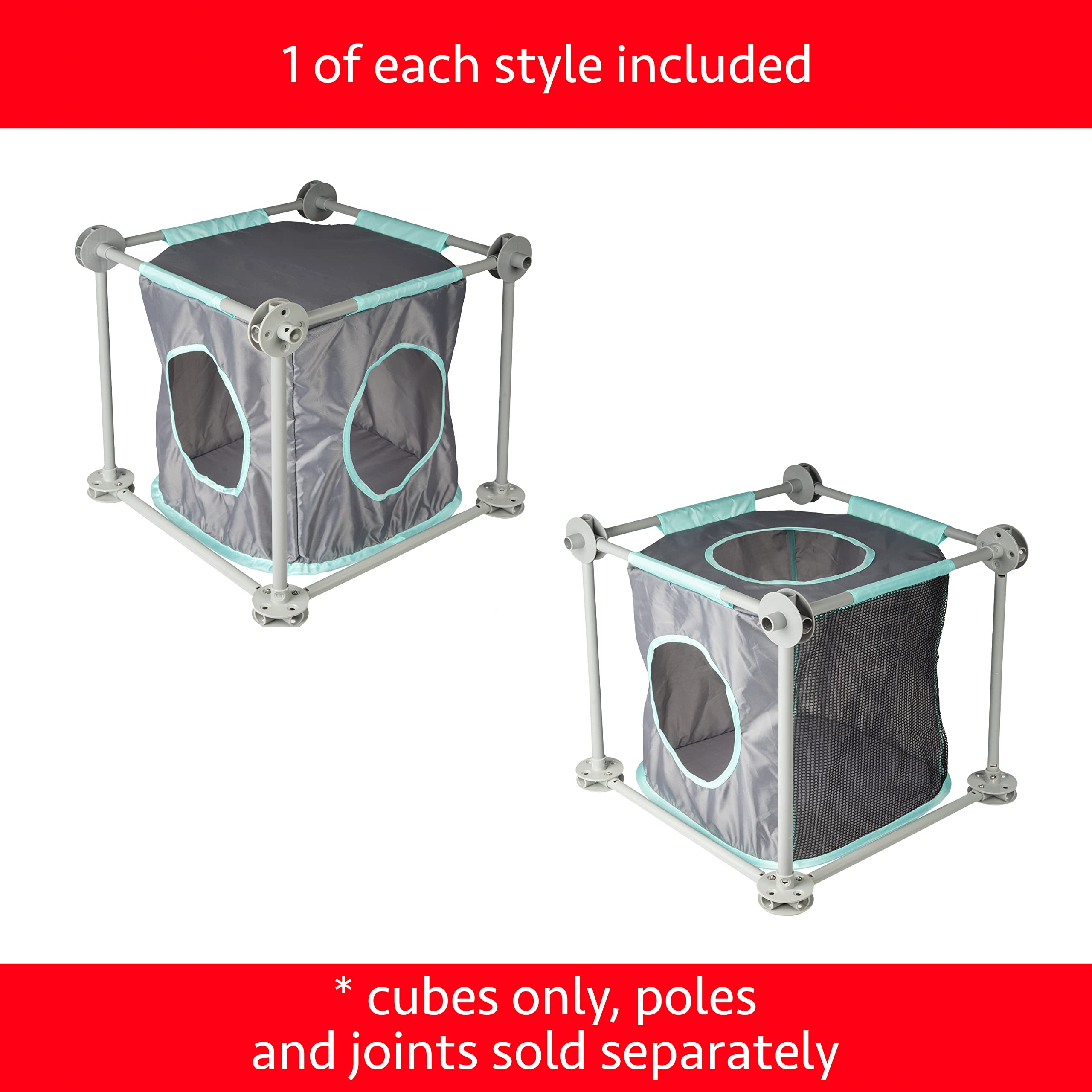 Kitty City Outdoor Catio Furniture And Play Kits For Cats, Cubes Replacement