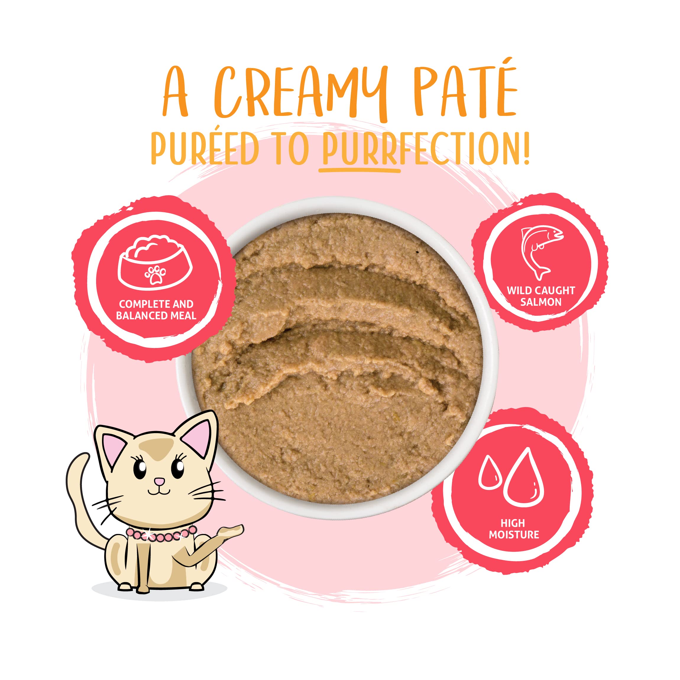 Weruva Wet Cat Food, Name Dat Tuna with Tuna Pate, 2.8oz Slide N Serve Pouch, Pack of 12