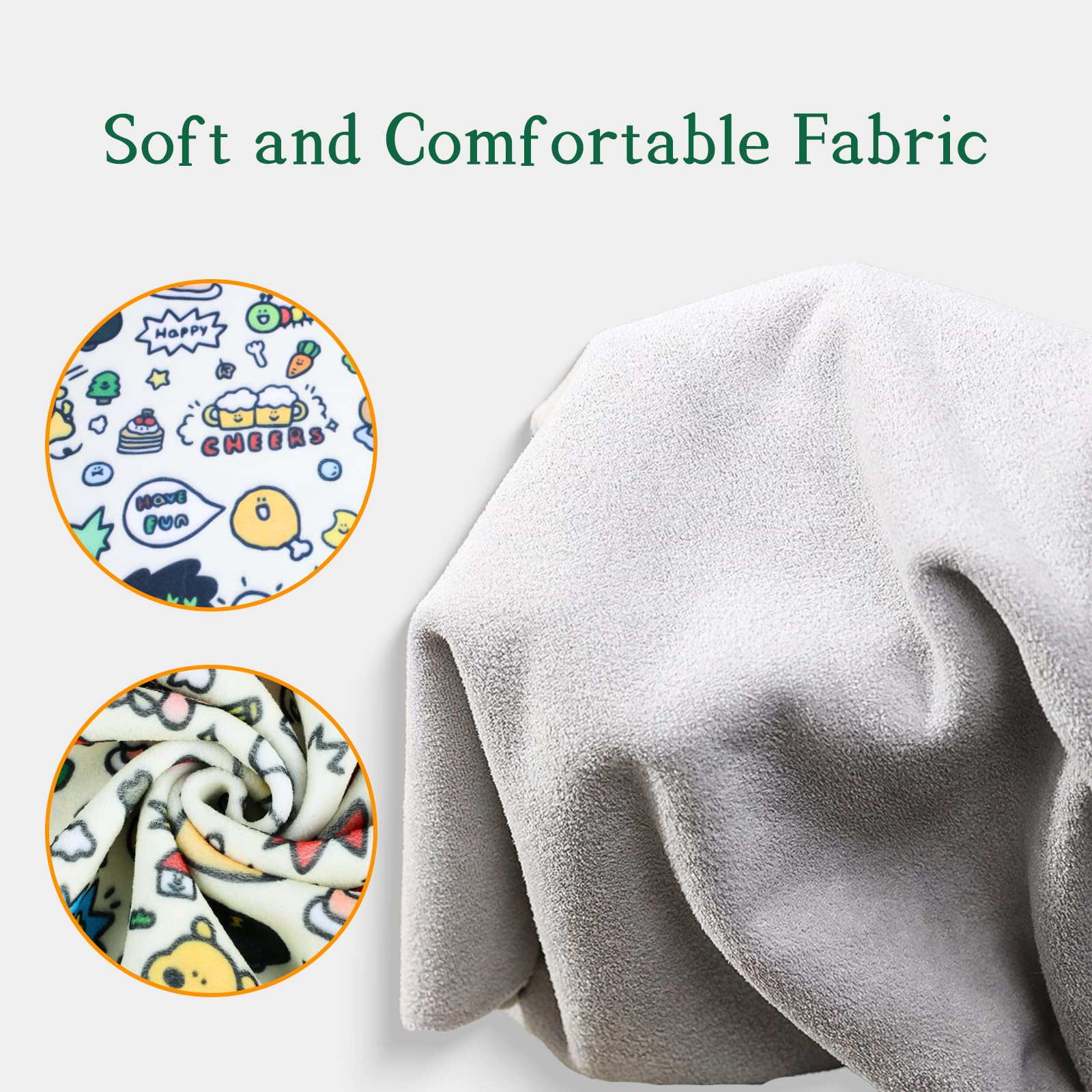 ZHIYUEJING Cat Grooming Wrap,Cat Restraint for Nail Clipping,hook and loop Fabric for Cats,Safely Holds Your Cat up to 20 Pound,