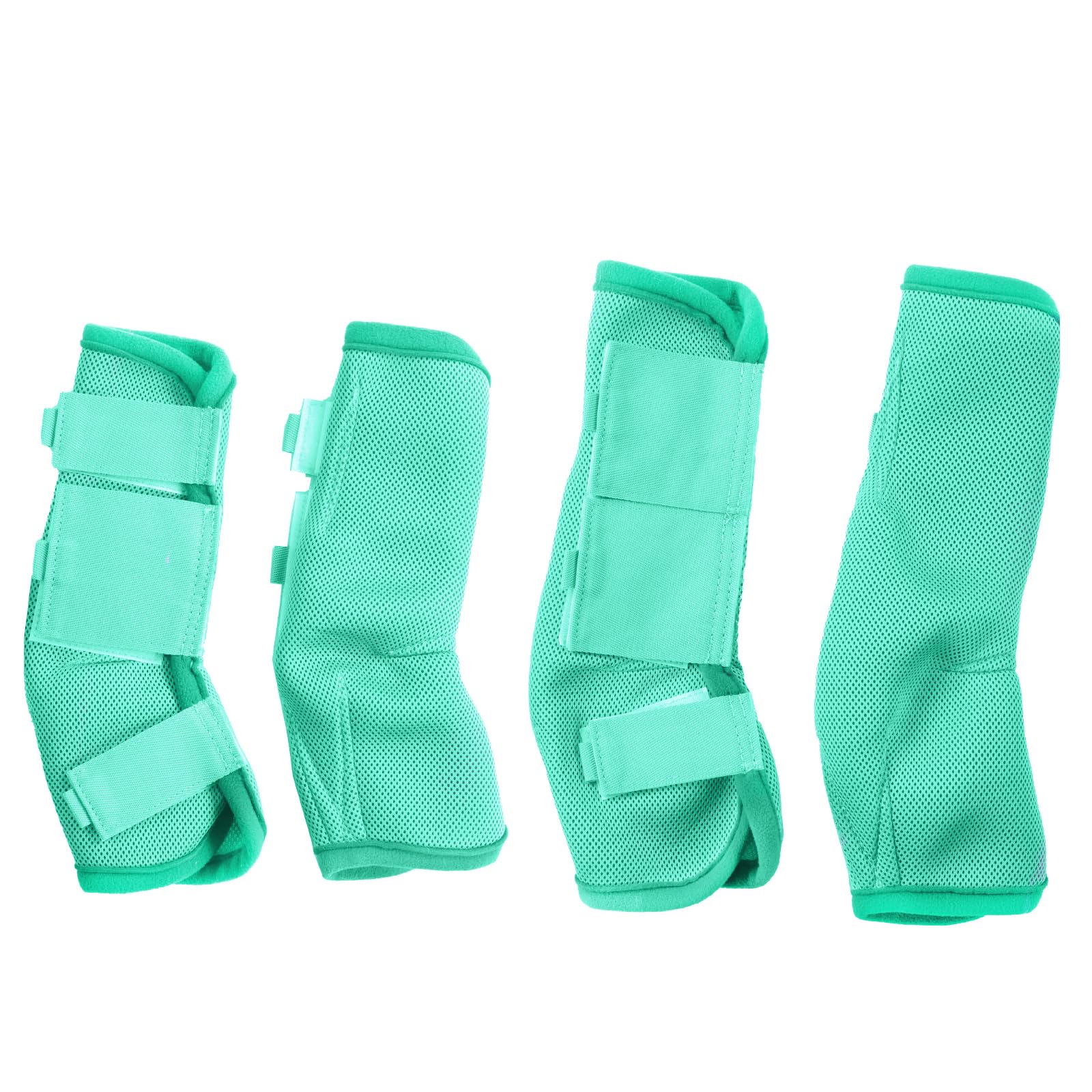 Gallopoff Fly Boots For Horses Set Of 4, Non-Slip Horse Fly Boots, Comfy Airflow Mesh, No More Stomping & Horsefly Nuisance Gree