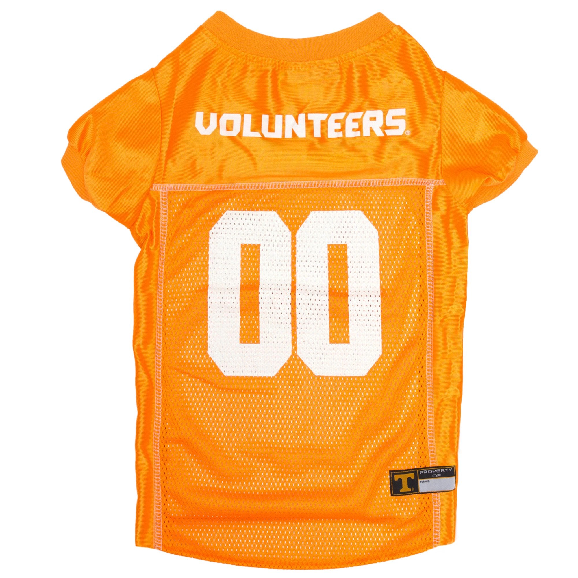 Pets First NCAA TENNESSEE VOLUNTEERS DOG Jersey, Large. BEST Football/Basketball Pet Outfit for the die-hard fans of the TENNESS