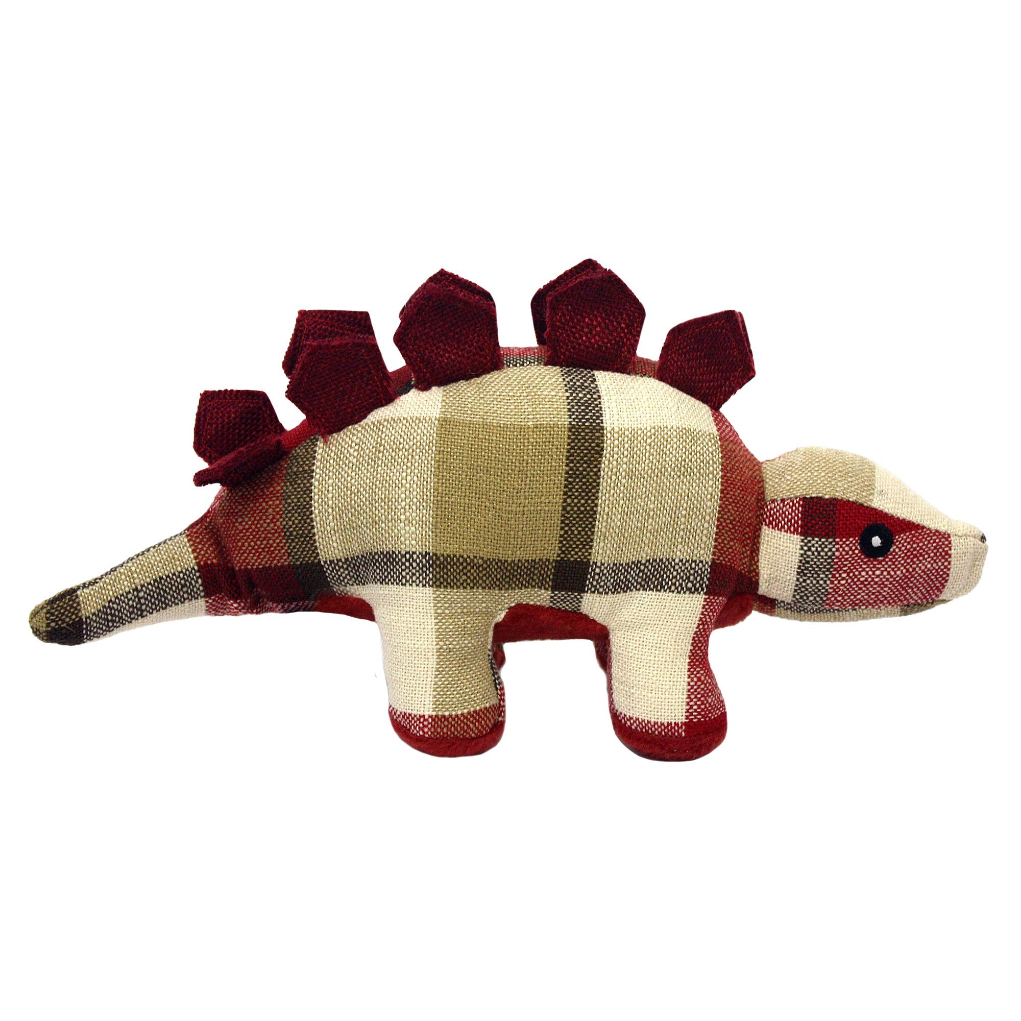 multipet Plaidosaurus Reg 9.75'' Dog Toy, Assorted (15020-1)