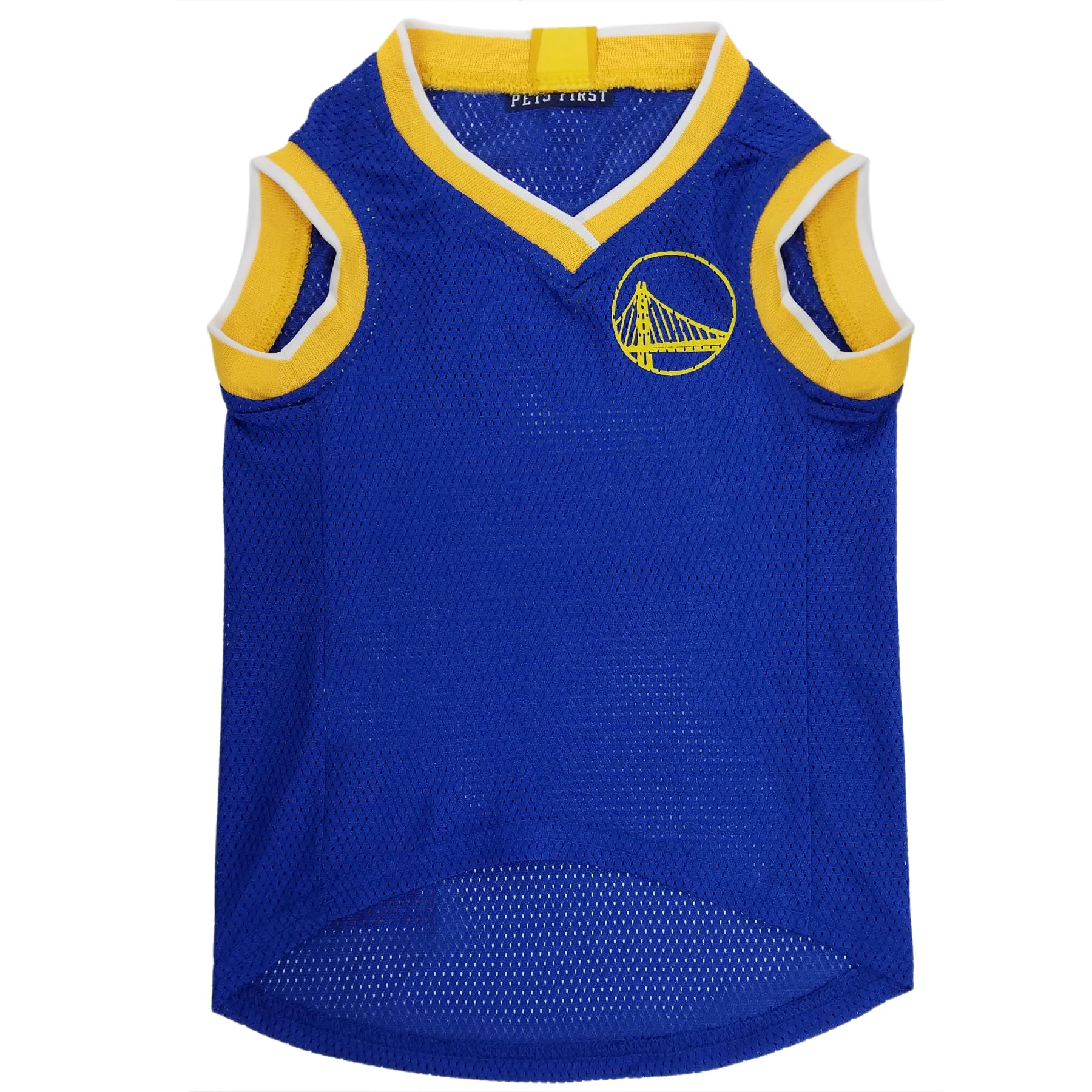 Pets First Nba Golden State Warriors Dog Jersey, Small - Tank Top Basketball Pet Jersey