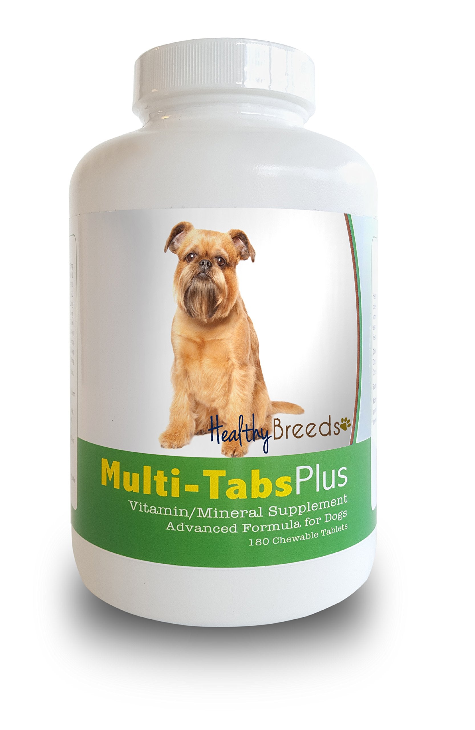 Healthy Breeds Brussels Griffon Multi-Tabs Plus Chewable Tablets 180 Count