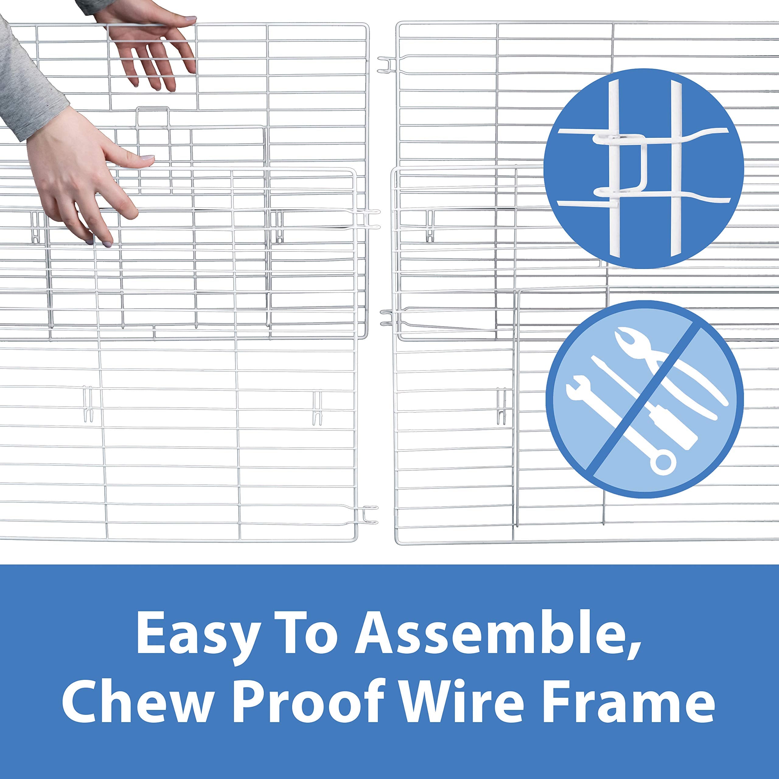 Kaytee Open Living Pet Guinea Pig Or Rabbit Habitat, 60' X 30'