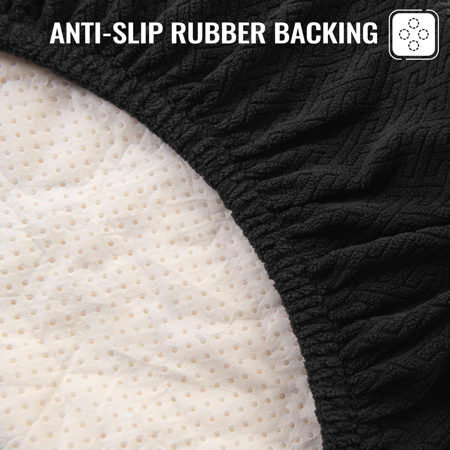 nanbowang Waterproof Dog Bed Covers Replacement Washable Pet Hair Easy to Remove, Dog Pillow Cover Quilted, Pet Bed Cover Lovely