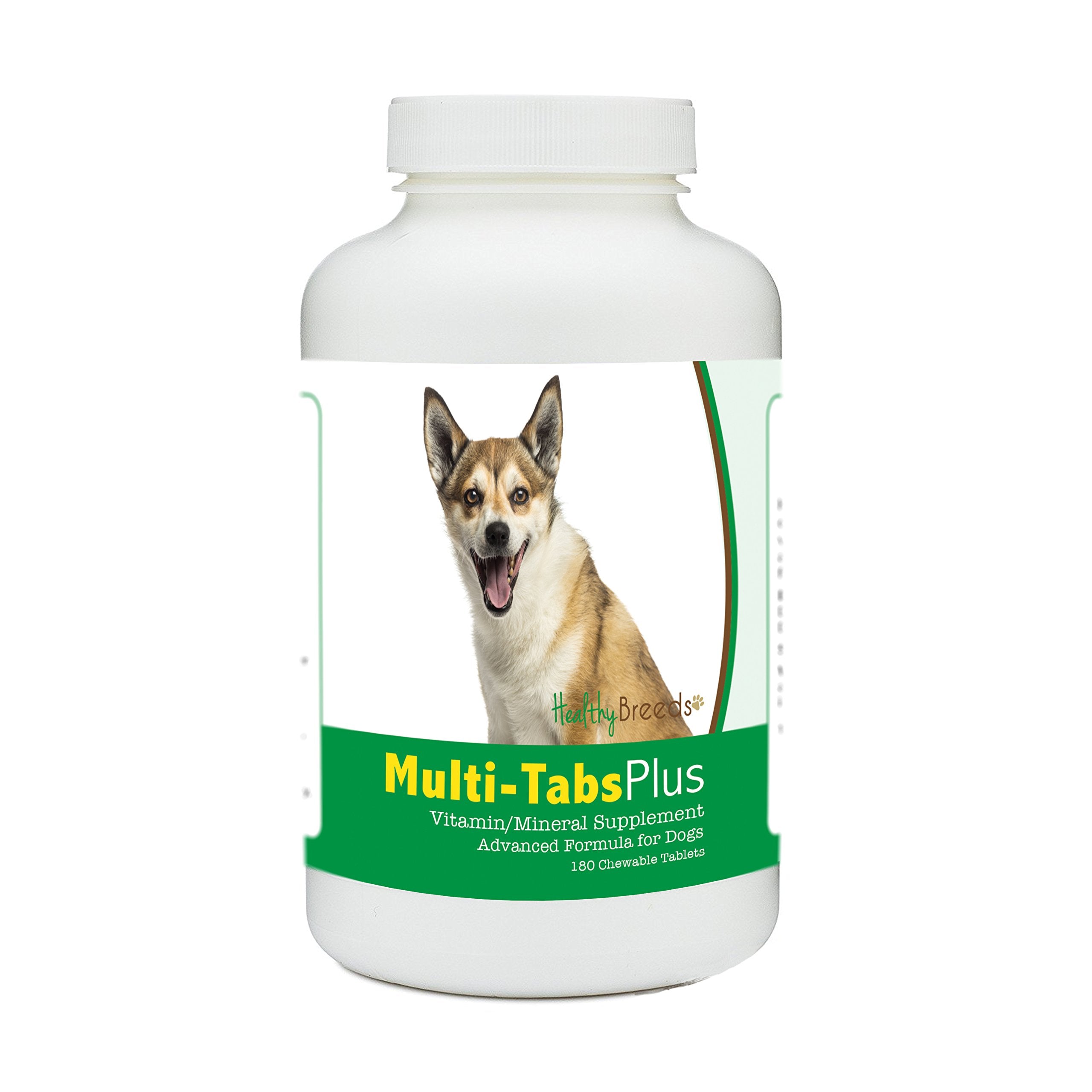 Healthy Breeds Norwegian Lundehund Multi-Tabs Plus Chewable Tablets 180 Count