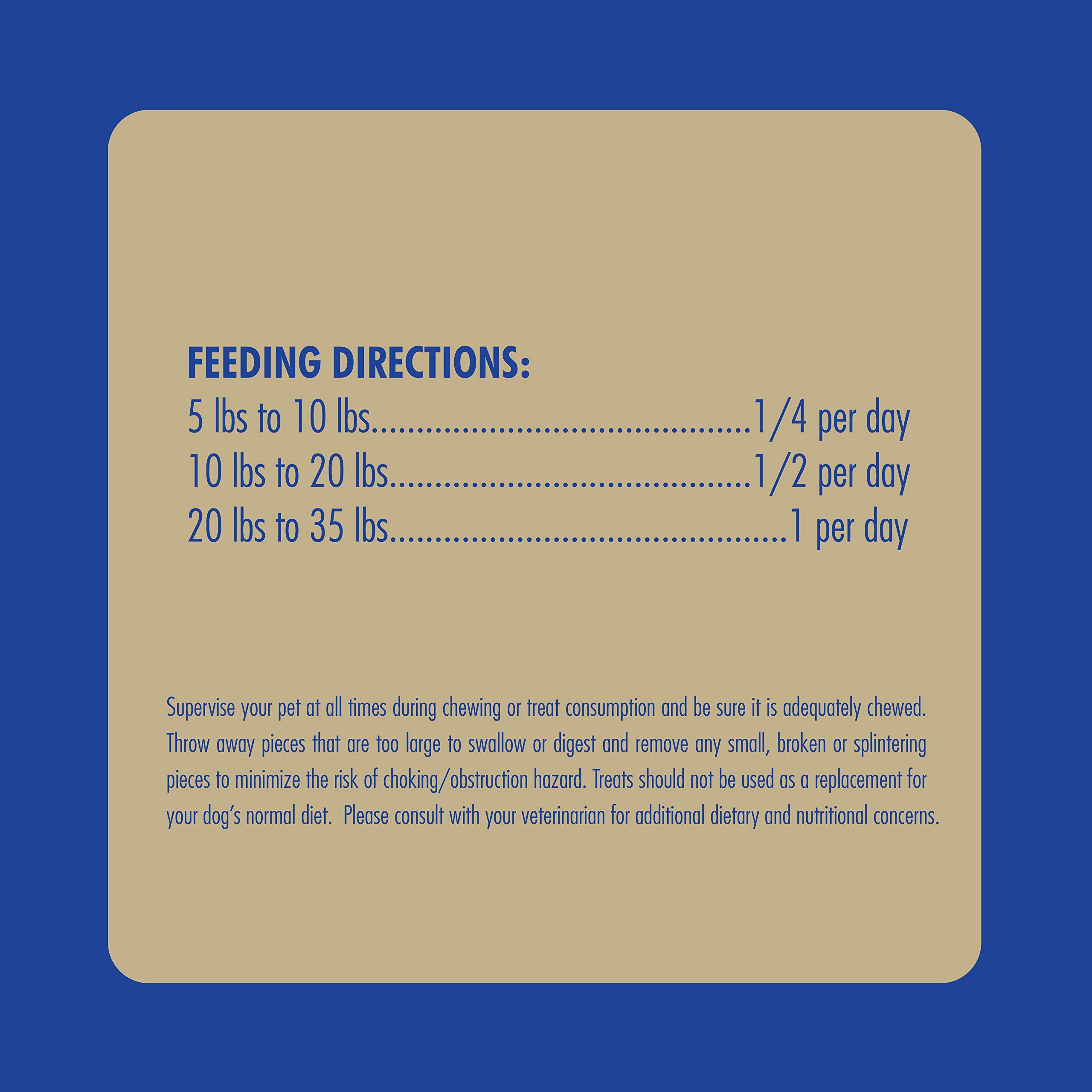 N-Bone Puppy Teething Rings Peanut Butter Flavor Dog Treat, 3 Count Bag, 3.6-Oz