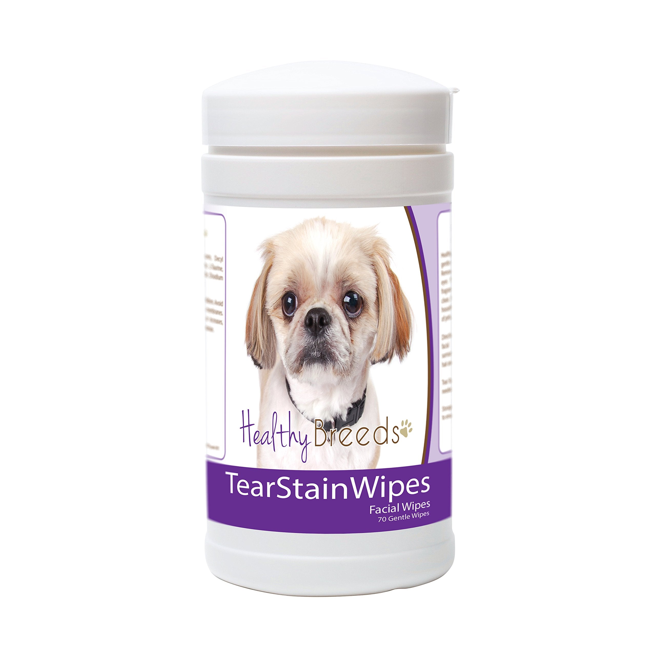 Healthy Breeds Peekapoo Tear Stain Wipes 70 Count