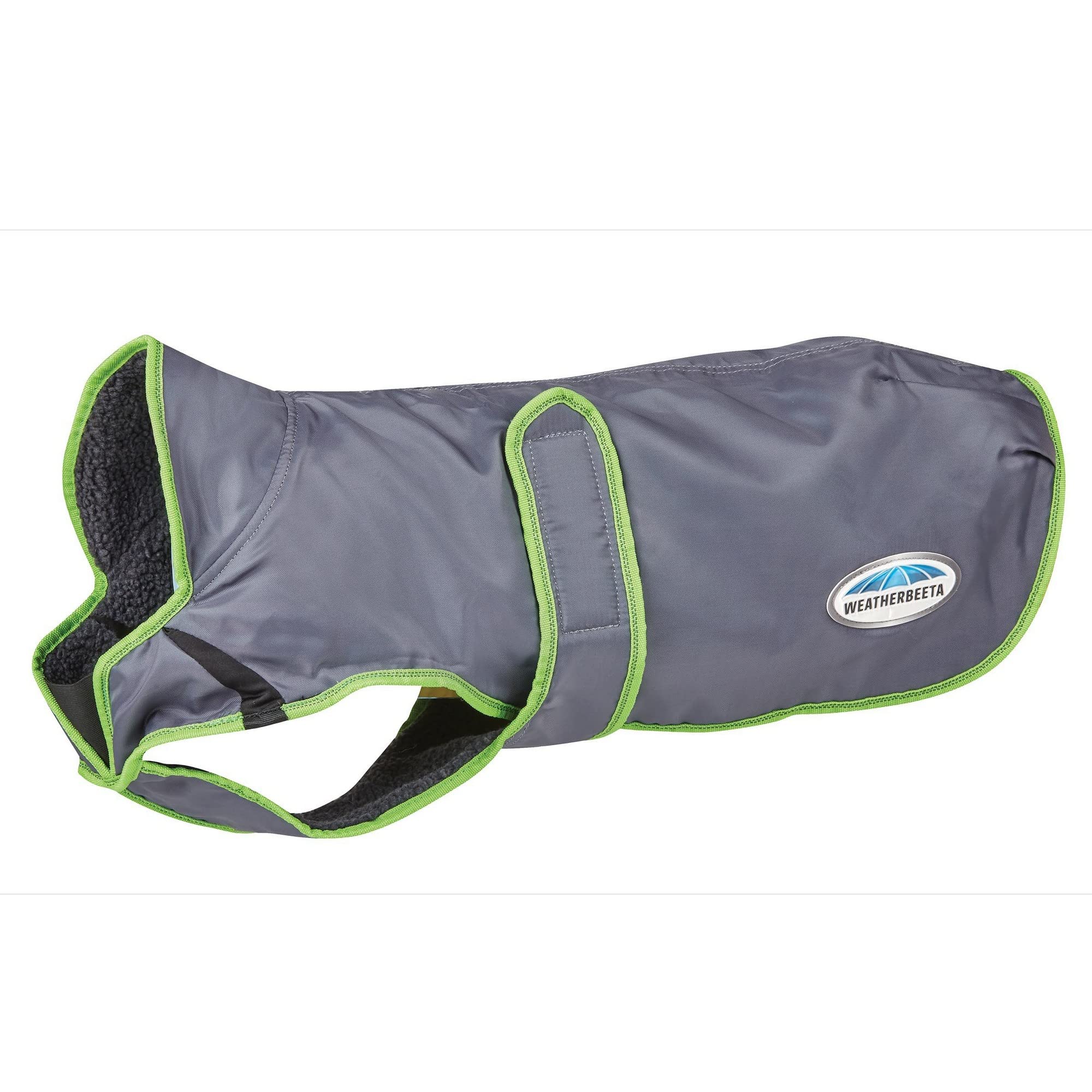 Weatherbeeta Comfitec Windbreaker Free Deluxe Dog Coat, Dark Blue/Grey/White, 16'