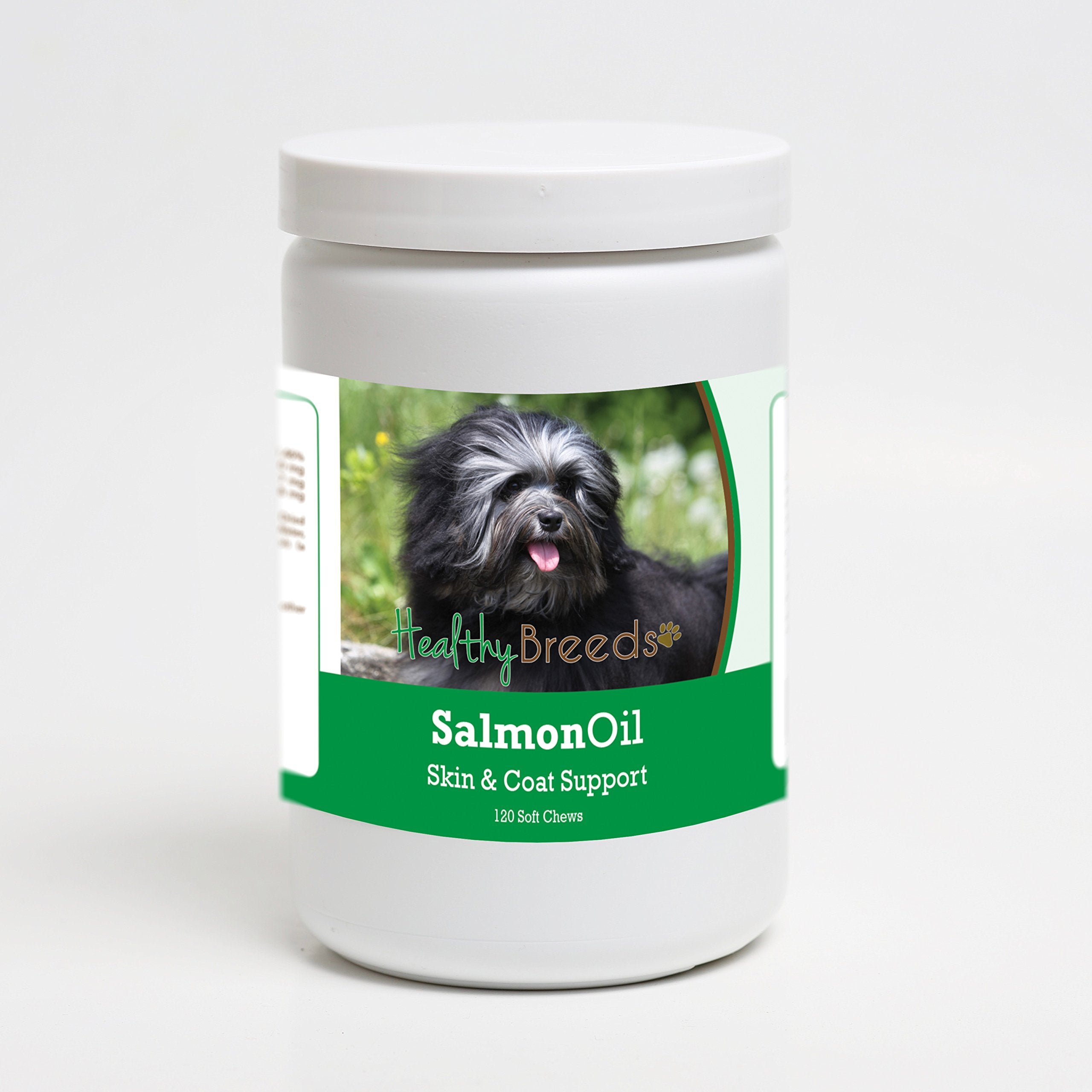 Healthy Breeds Lowchen Salmon Oil Soft Chews 120 Count
