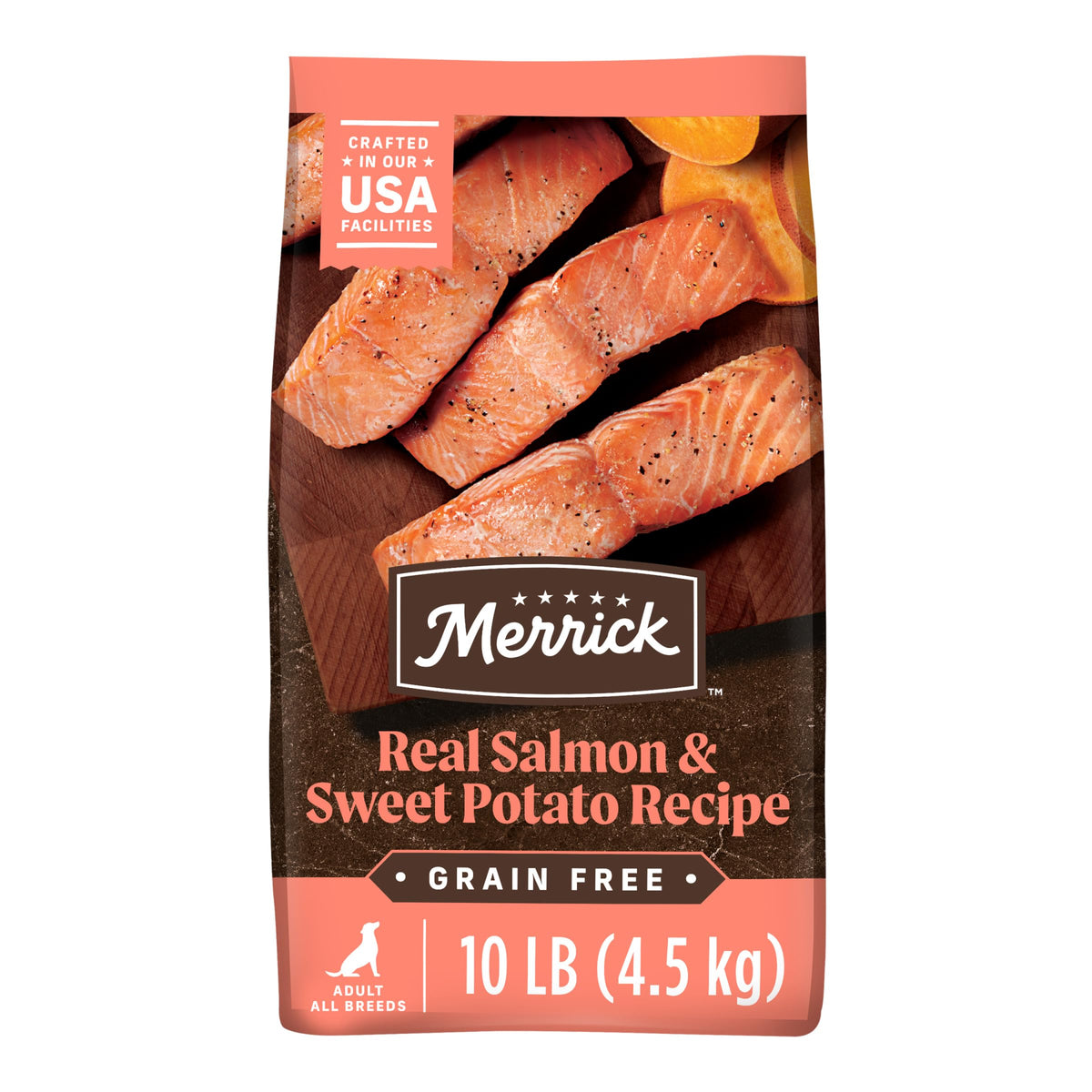 Merrick Premium Grain Free Dry Adult Dog Food, Wholesome And Natural K ...