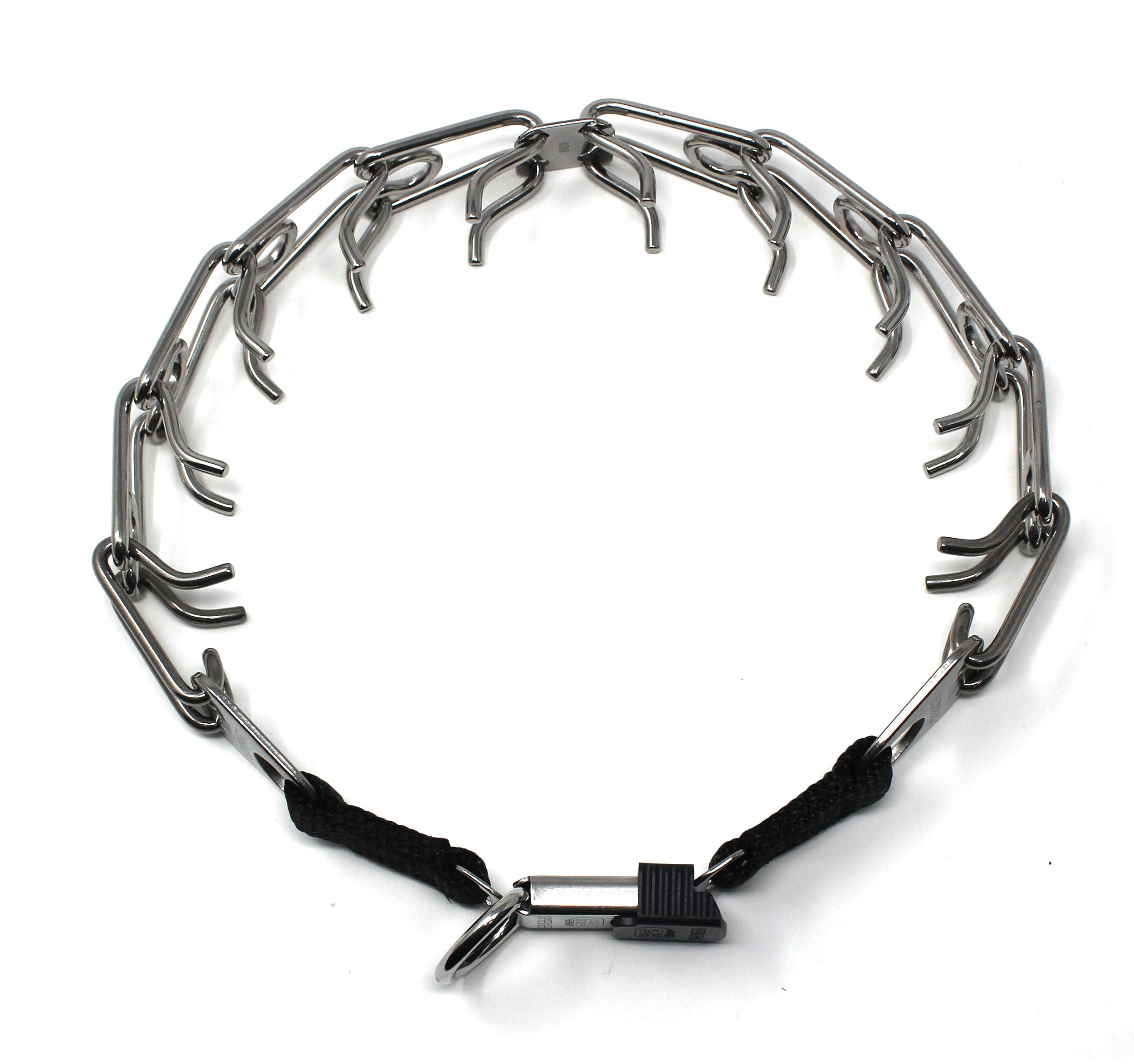 Herm Sprenger Stainless Steel Prong Dog Training Collar With Quick Release Buckle Ultra-Plus Pet Pinch Collar No-Pull Collar For