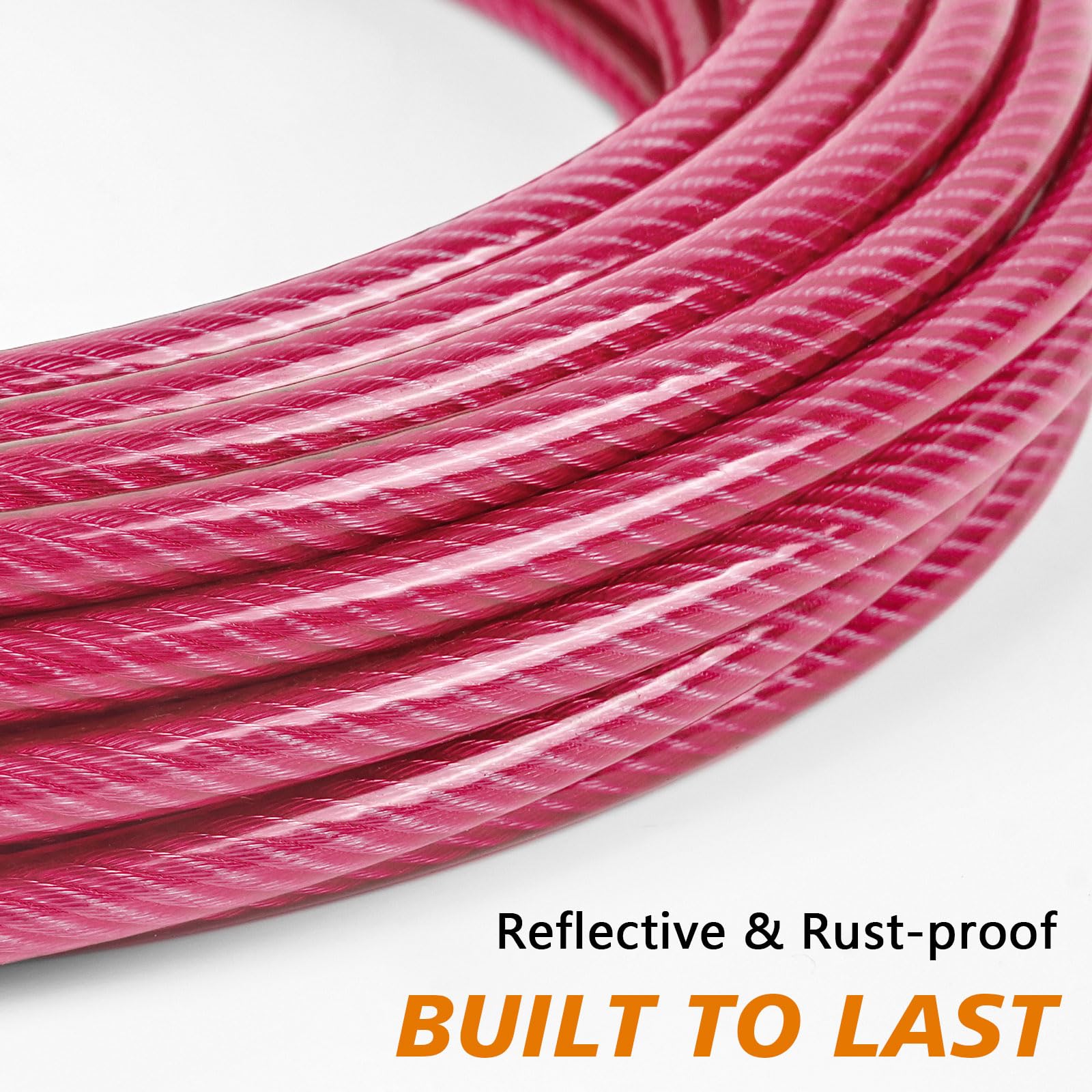 Xiaz Dog Tie Out Cable, 20Ft Dog Lead For Yard, Heavy Duty Chain Line Outside For Small Medium Large Dogs Up To 250 Lbs, Outdoor