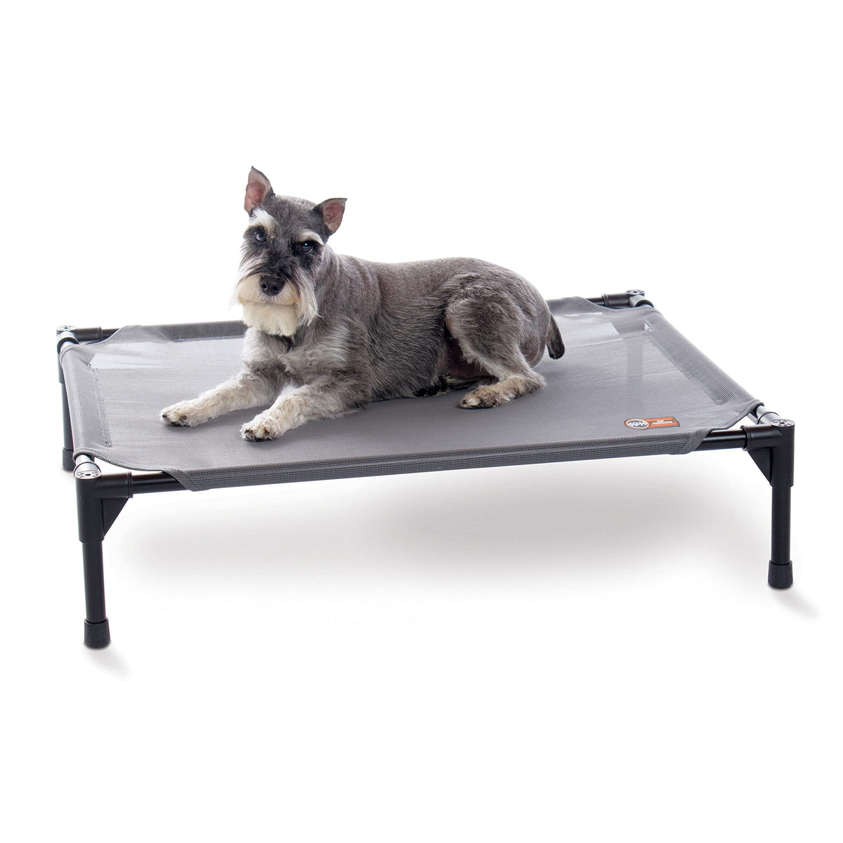 K&H Pet Products Elevated Outdoor Dog Cot Bed, Raised Cooling Bed With Washable Breathable Mesh For Medium Dogs, Portable Raised