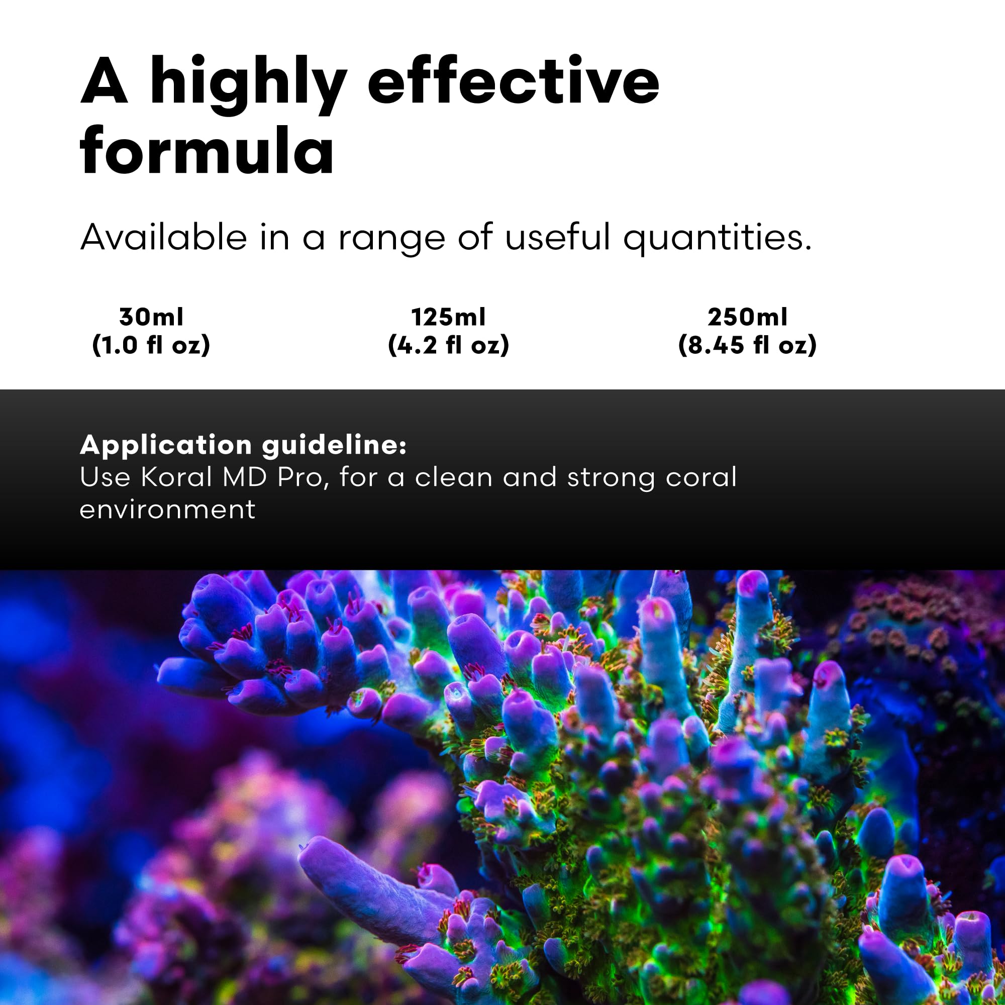 Brightwell Aquatics Koral MD Pro - Professional Strength Coral & Frag Drip, Cleaner Conditioner Acclimator, 30 ml (KMDPro30)