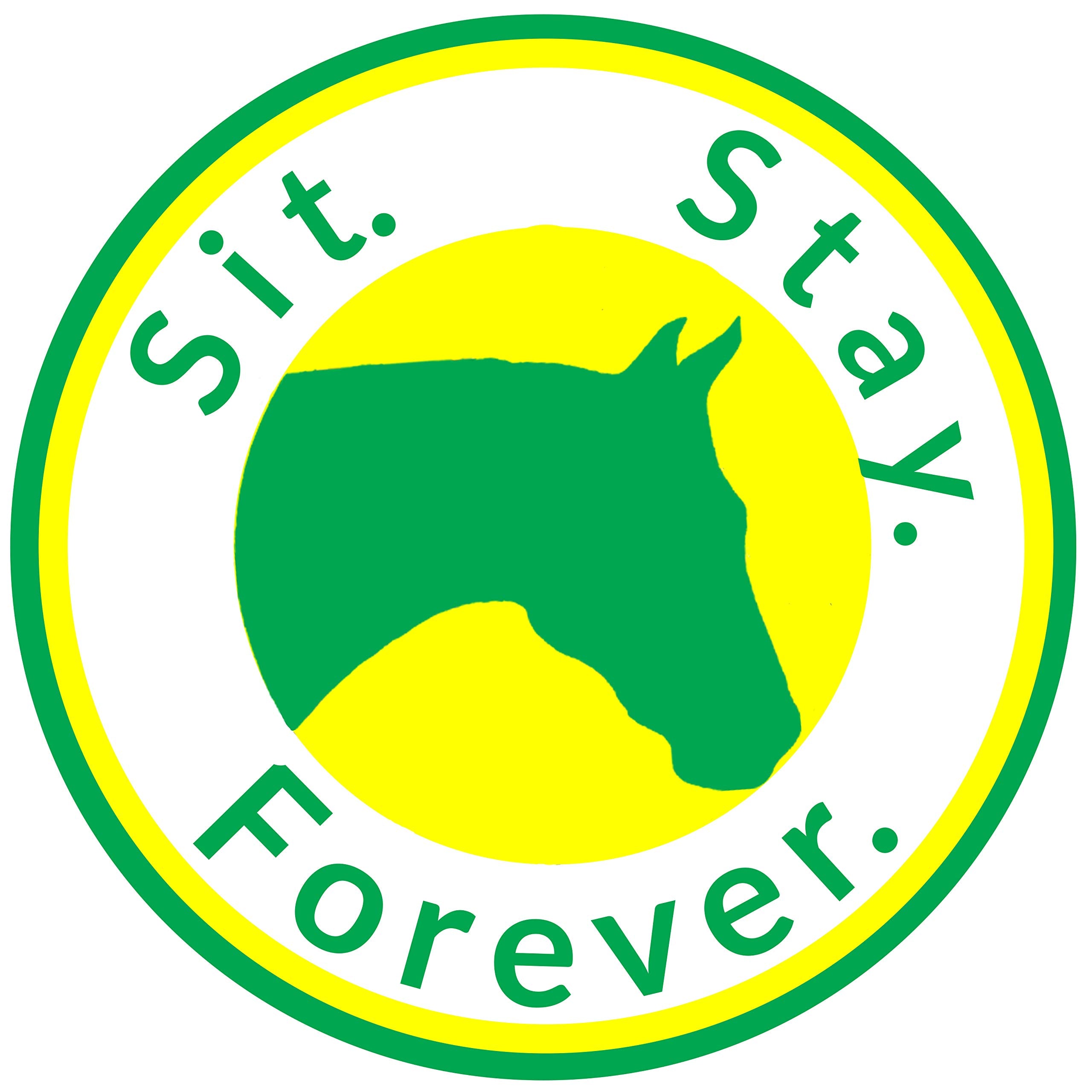 Sit Stay Forever Organic Horse Sunscreen & Moisturizer, 4oz, All Natural, screw top tin, Made in USA