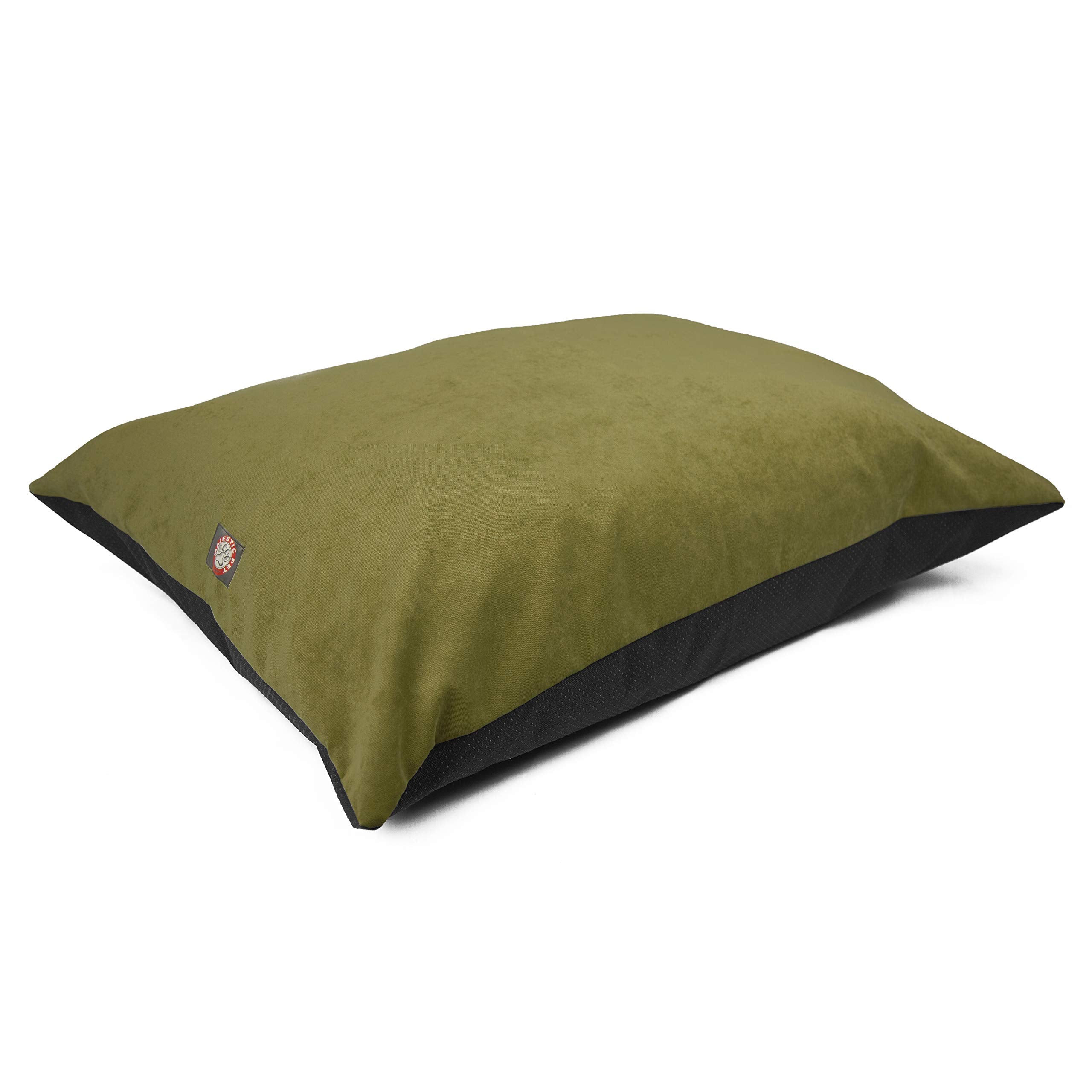 Majestic Pet Rectangle Large Dog Bed Washable, Non-Slip for Large Breeds 46 x 35 Inch Villa Fern