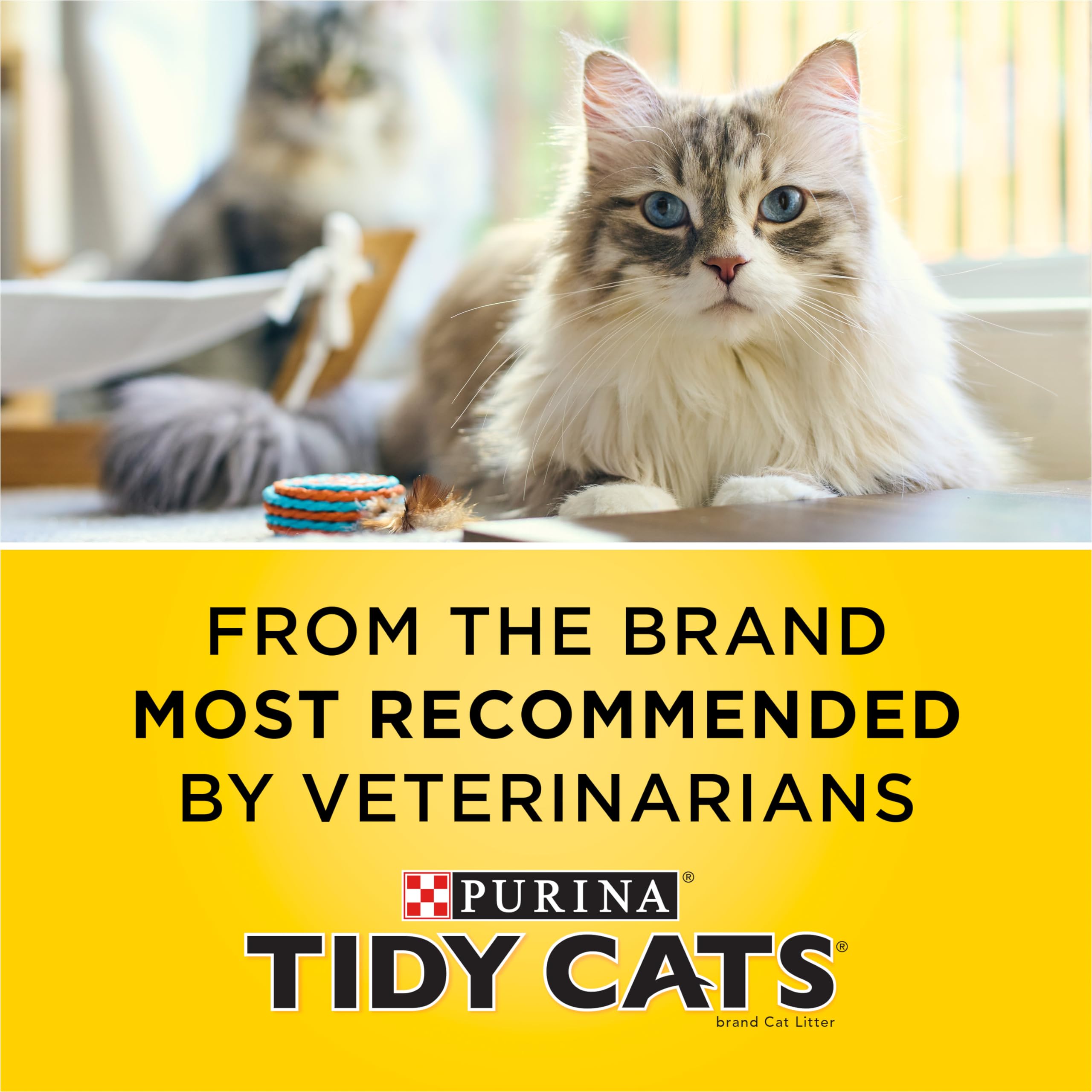 Purina Tidy Cats Tidy Care Alert Cat Health Monitoring Non Clumping Cat Litter With Silica Crystals - 8 Lb. Bag