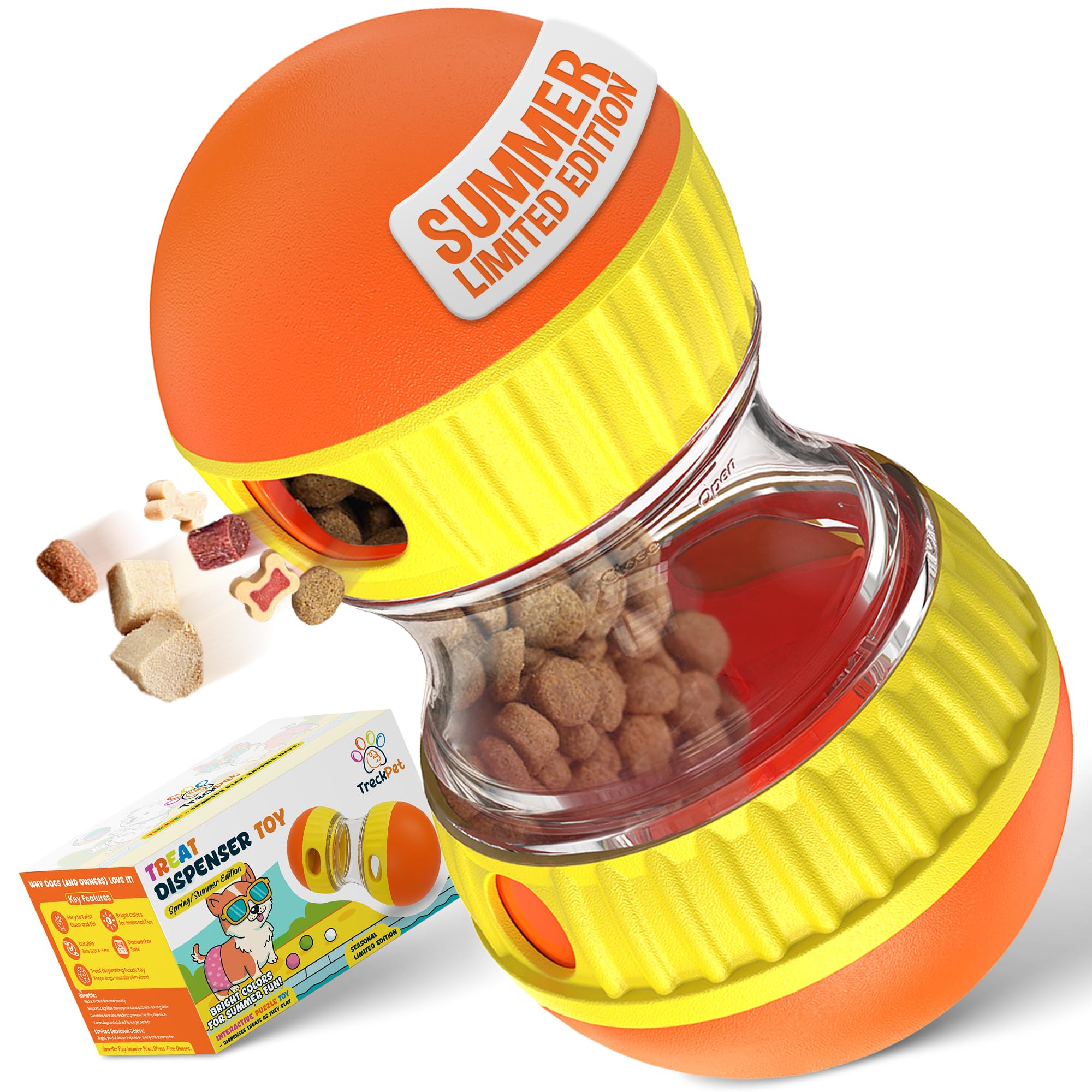 Puzzle Toys for Dogs - Enrichment Toys for Dogs-Interactive Dog Toy for Boredom - Dog Puzzle Feeder & Treat Dispensing Toy for M