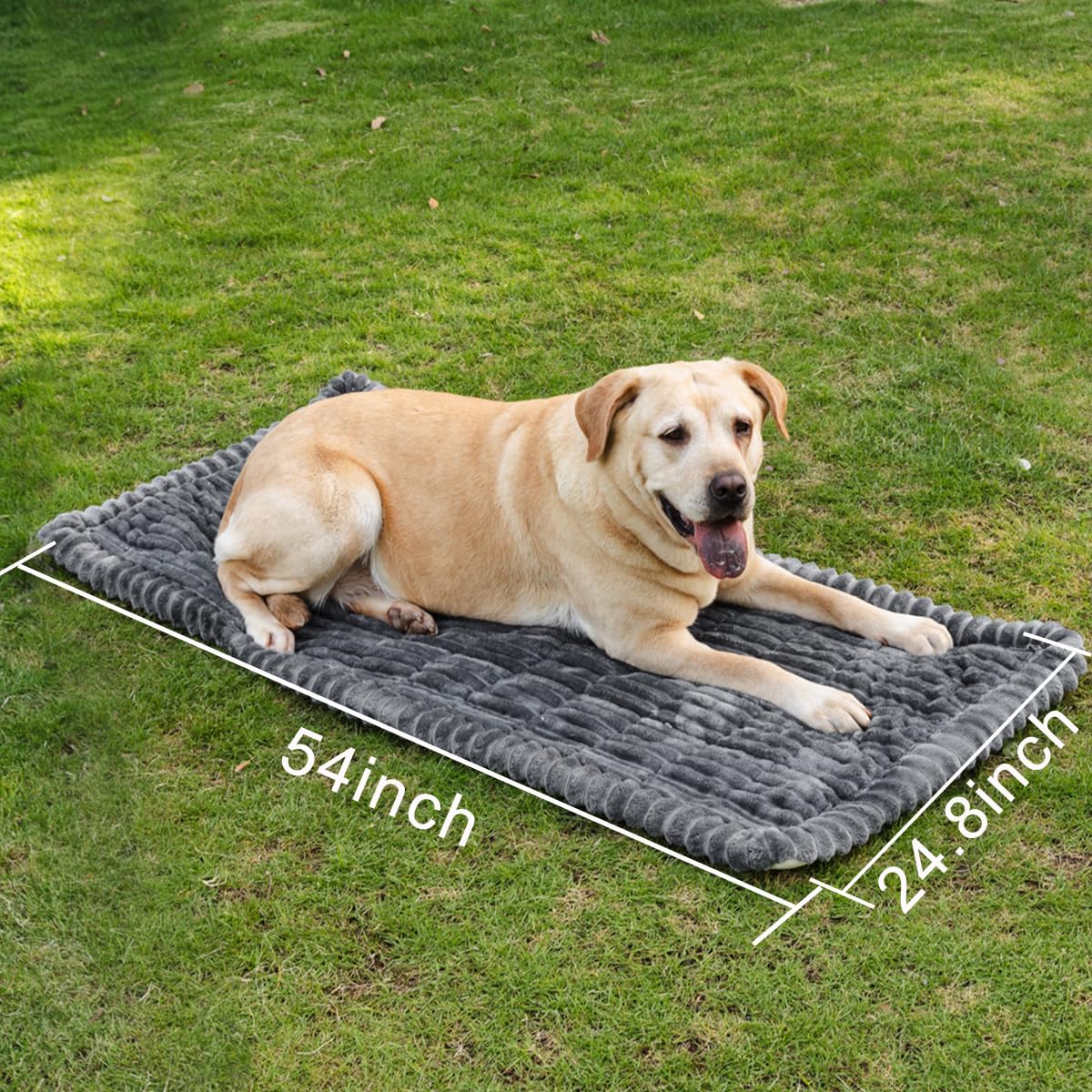 Tgodgpy Non-Slip Dog Bed Mat For Car, Fuzzy Backseat Pet Mat, Travel Pet-Friendly Seat Cover For Cars, Compatible With Backseat