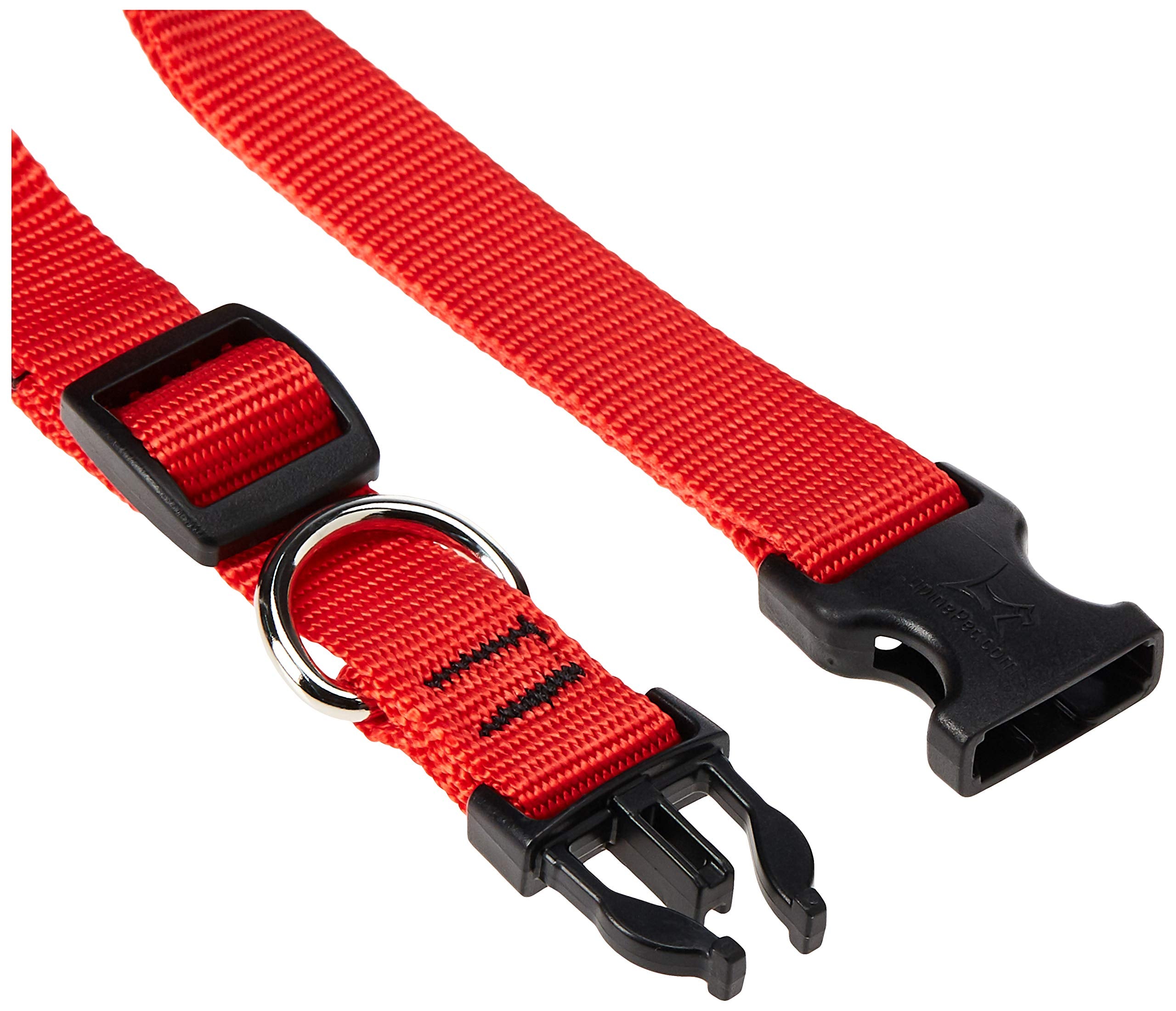 DOG COLLAR 13-22ADJ RED (Pack of 1)