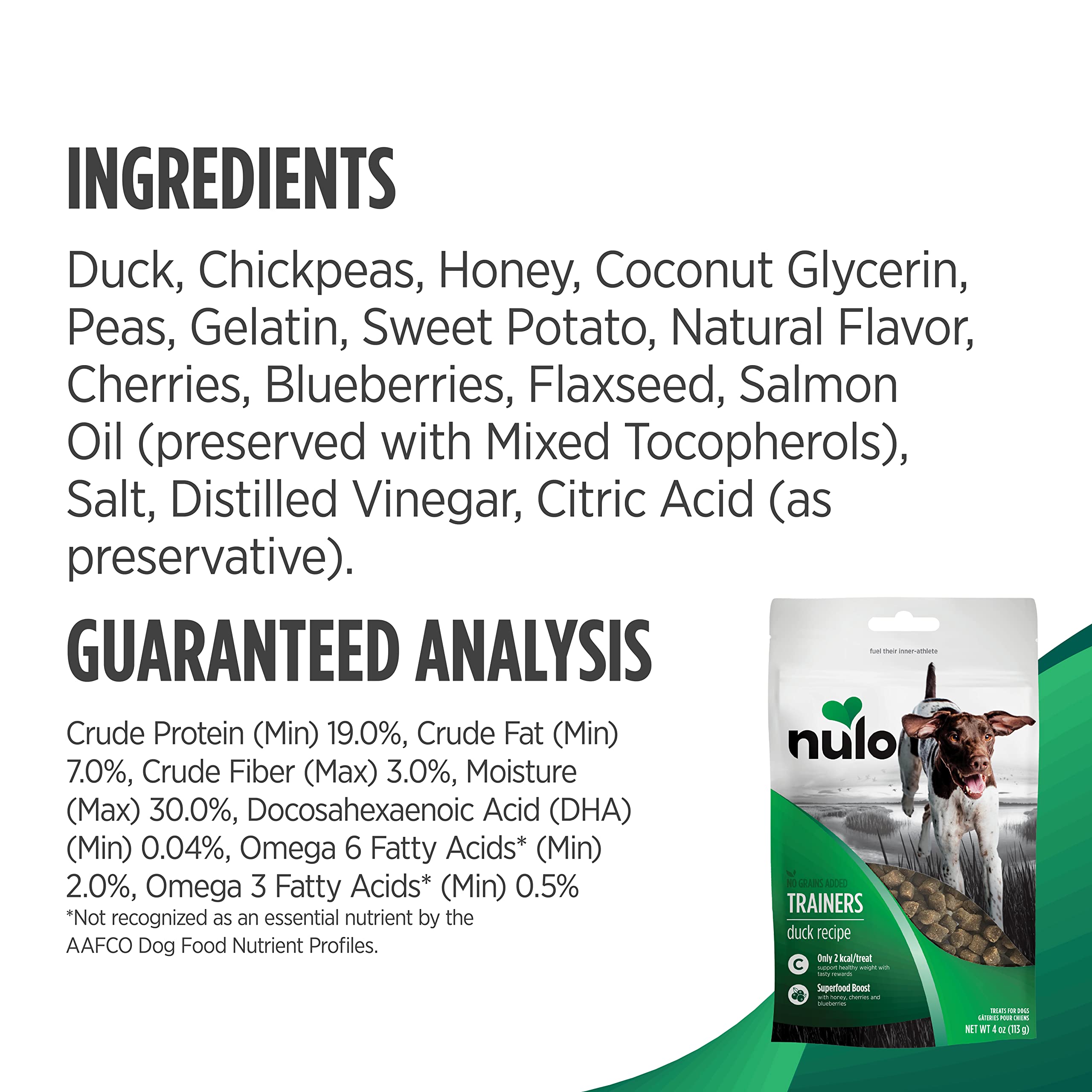 Nulo Freestyle Grain-Free Healthy Dog and Puppy Training Treats, Low Calorie Treats Made with Superfood Boost Ingredients, 2 Cal