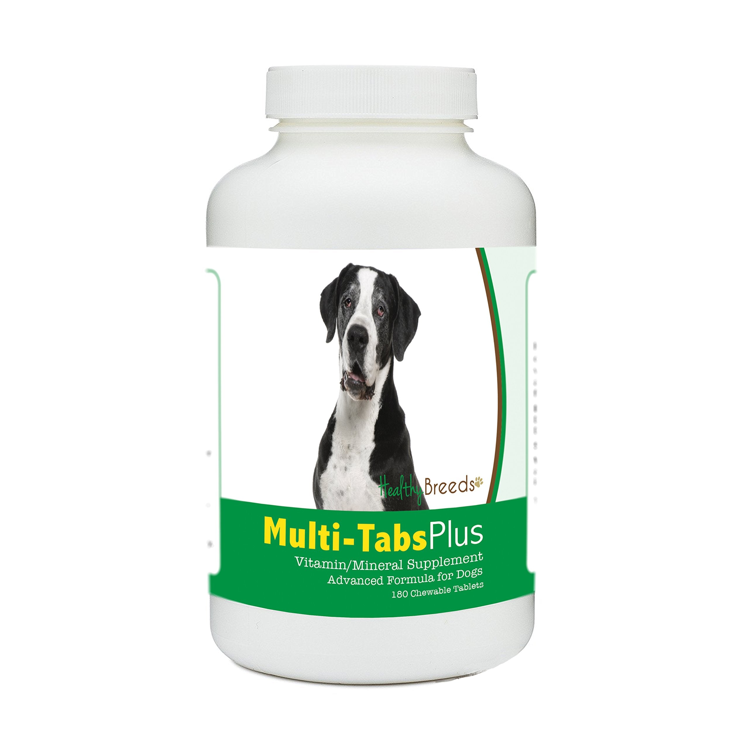Healthy Breeds Great Dane Multi-Tabs Plus Chewable Tablets 180 Count
