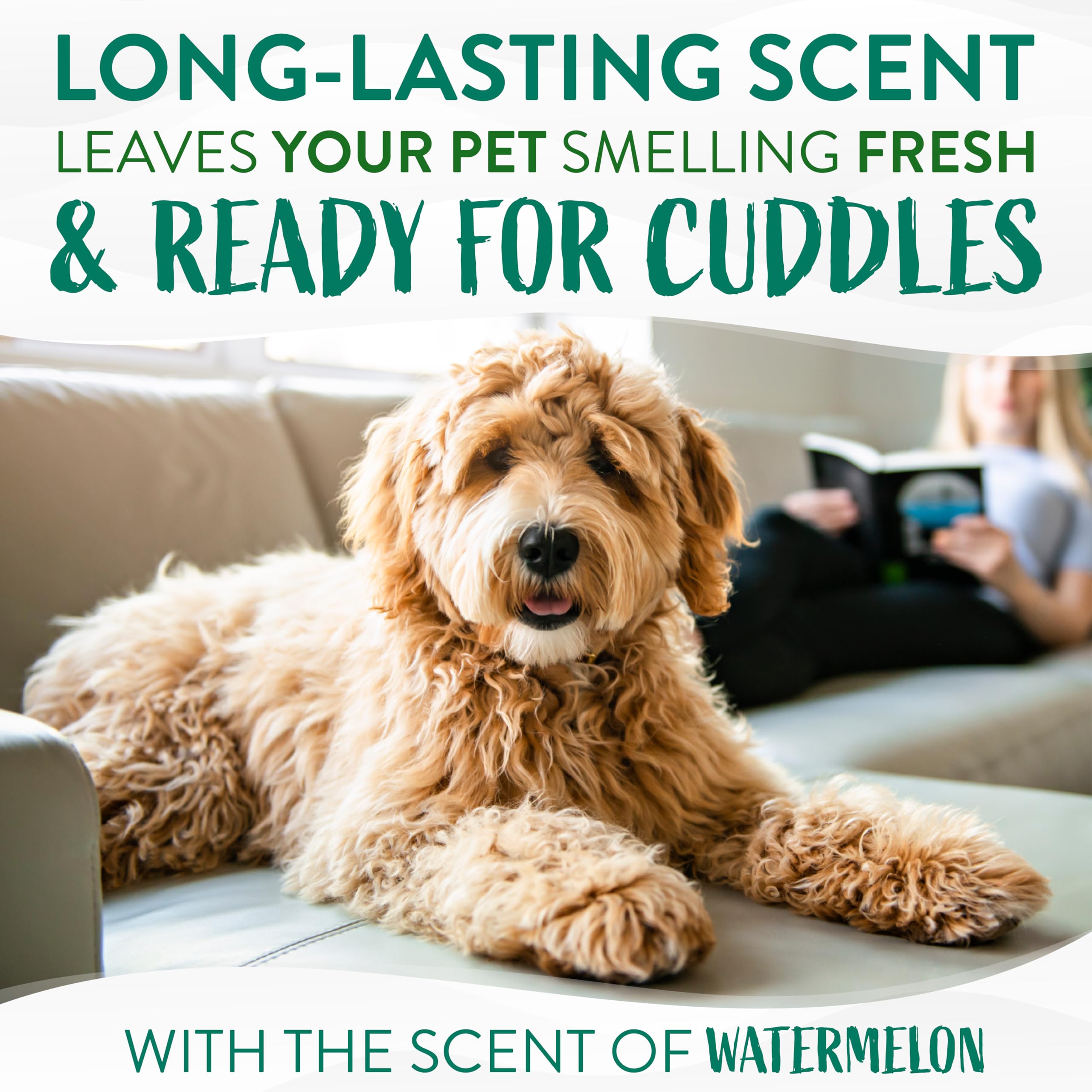 Tropiclean Watermelon Cat & Dog Deodorizing Spray | Cat & Dog Grooming Supplies | 8 Oz | Made In The Usa