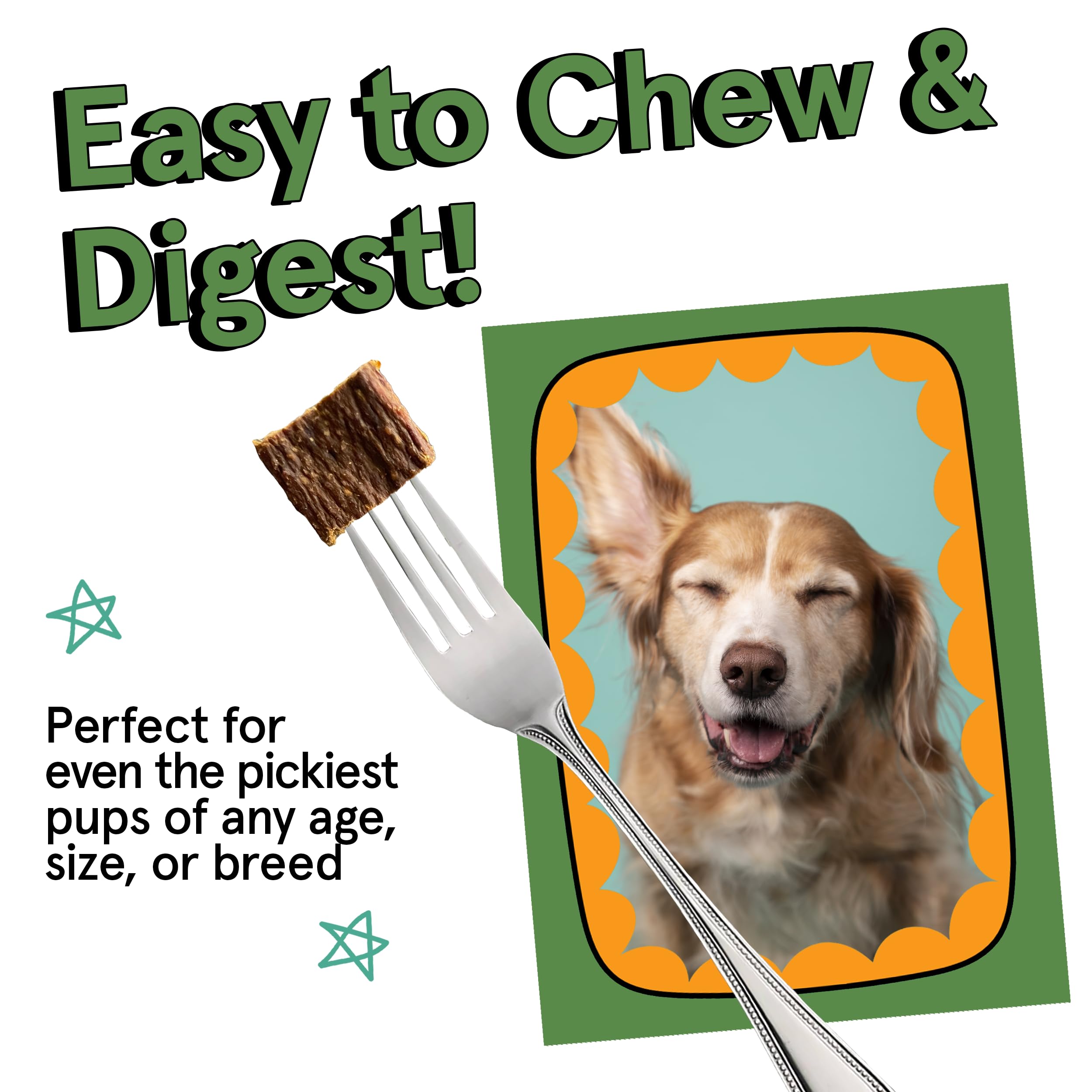Real Meat Air Dried Dog Food w/ Real Beef - 10lb Bag of USA-Crafted Grain-Free, High Protein Dog Food