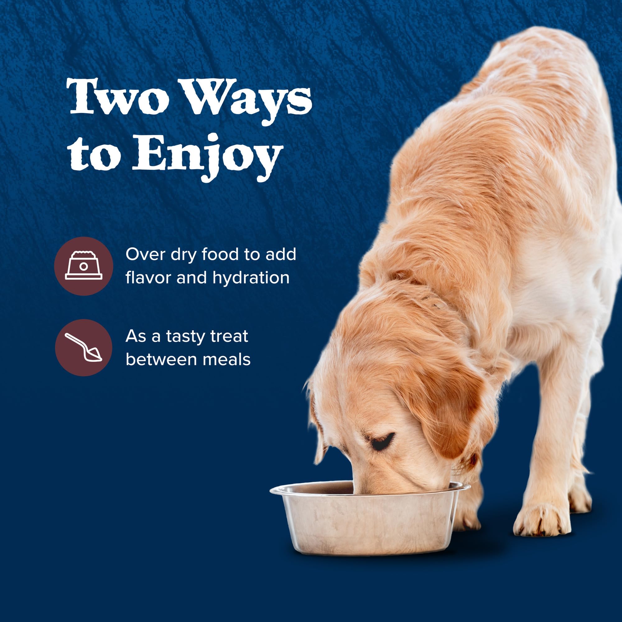 Blue Buffalo Wilderness Trail Toppers Wild Cuts Natural High-Protein Dog Wet Food, Salmon Bites in Hearty Gravy, 3-oz Pouch, 24