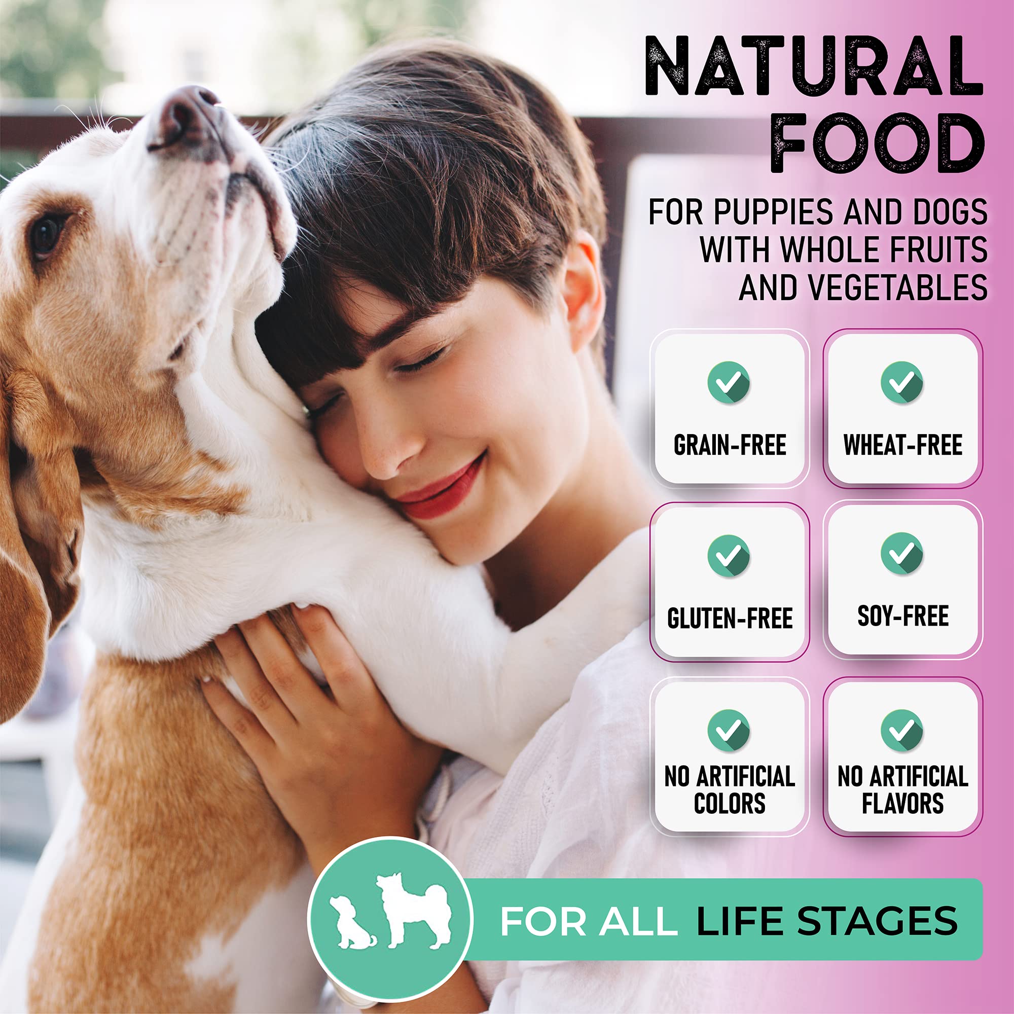 Health Extension Grain Free Salmon & Sweet Potato Dry Dog Food (4 lb / 1.81 kg) - Whole Foods Ingredients Formula with Omega 3 &