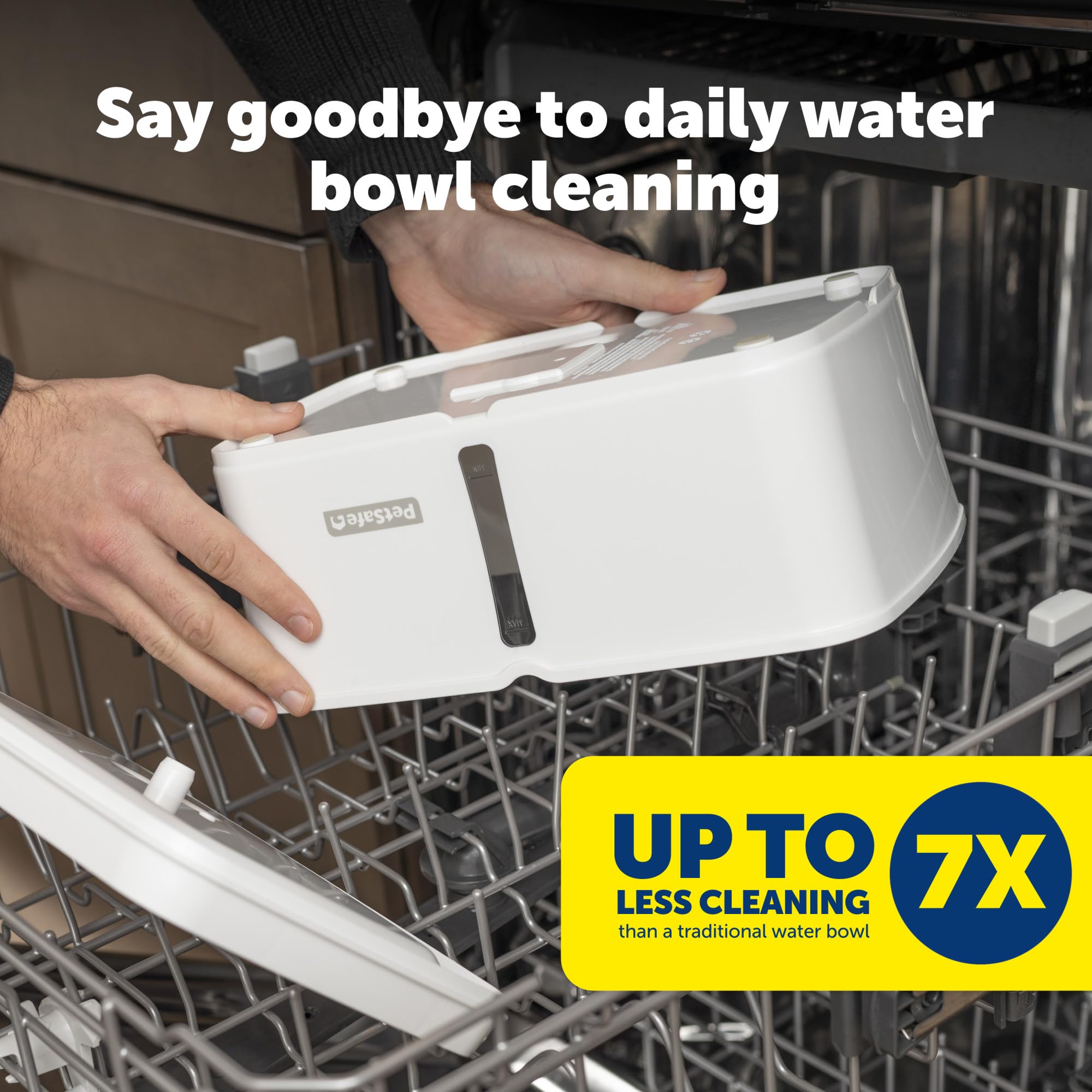 Petsafe Viva Pet Fountain For Cats And Dogs - 4.1L/140 Oz, Indoor Cat Water Fountain With Ultra Quiet Pump, Dishwasher Safe, Eas