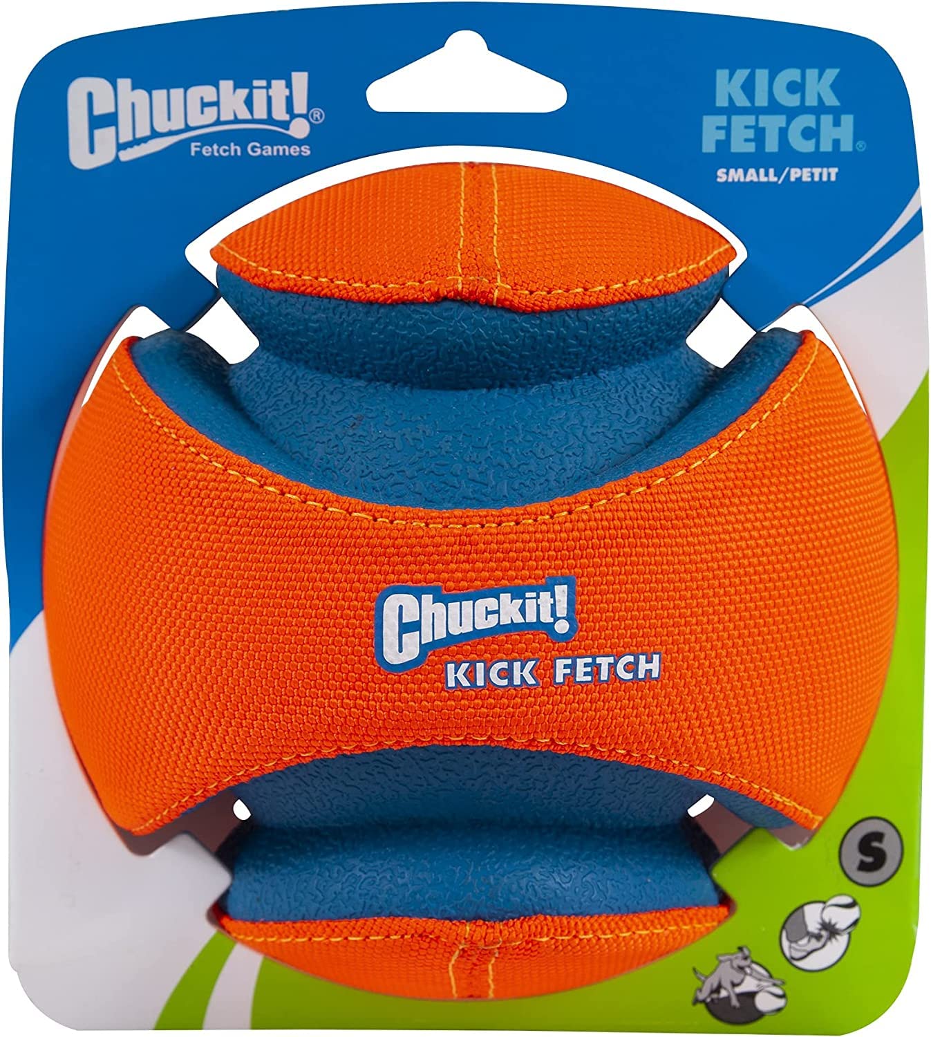 Chuckit! Kick Fetch Ball Small Ball - 5.5'' Diametger (1 Pack) - Pack Of 2