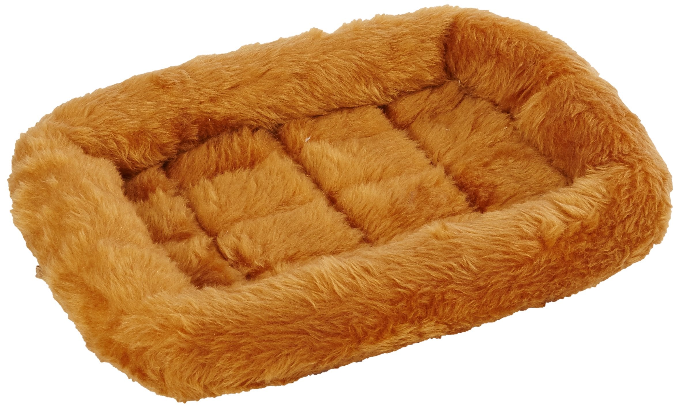 Midwest Homes For Pets Cinnamon 18-Inch Pet Bed W/ Comfortable Bolster | Ideal For Small Breeds & Fits An 18-Inch Crate | Easy M