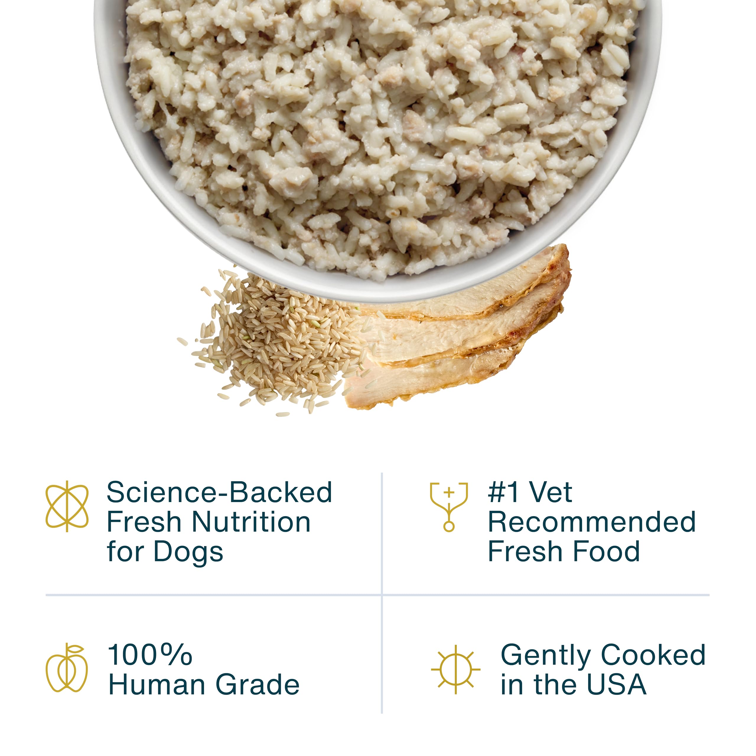 JustFoodForDogs Pantry Fresh Wet Dog Food, Complete Meal or Dog Food Topper, for Sensitive Stomachs, Balanced Remedy Human Grade