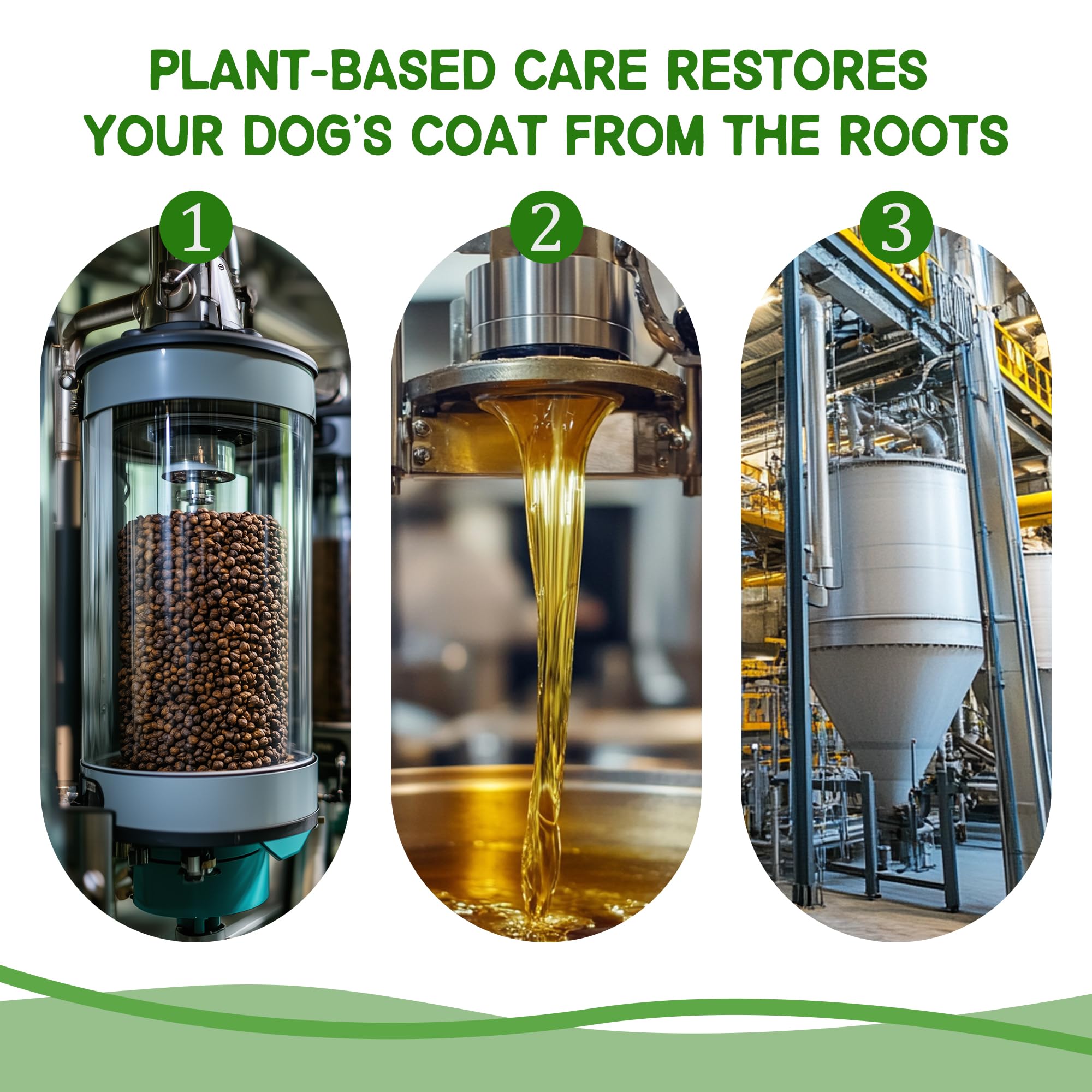 Yukob Dog Shampoo For Allergies & Itching -Natural Camellia Oil Pet Shampoo For Sensitive Skin, Deshedding, Smooth Coat For Smel