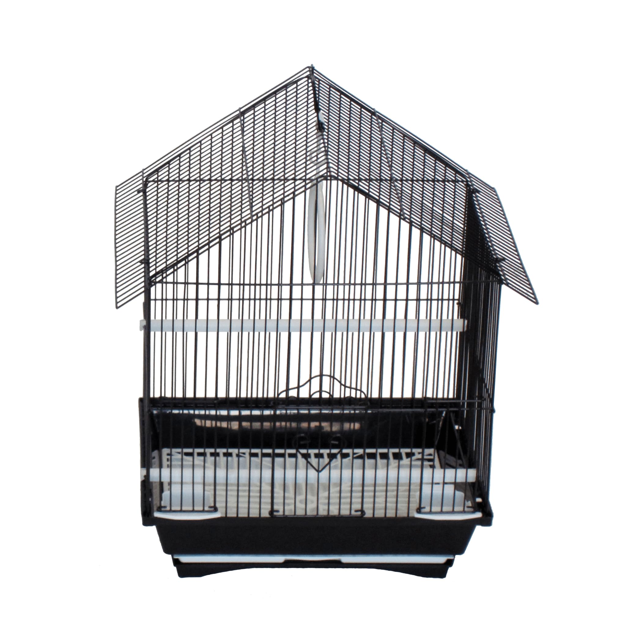 Yml A1114Mgrn House Top Style Small Parakeet Cage, 11'' X 9'' X 16''