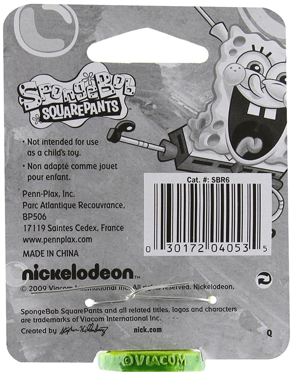 Penn-Plax Officially Licensed Spongebob Squarepants Aquarium Ornament – Spongebob (Mini/Small Size) – Great For Freshwater And Saltwater Tanks