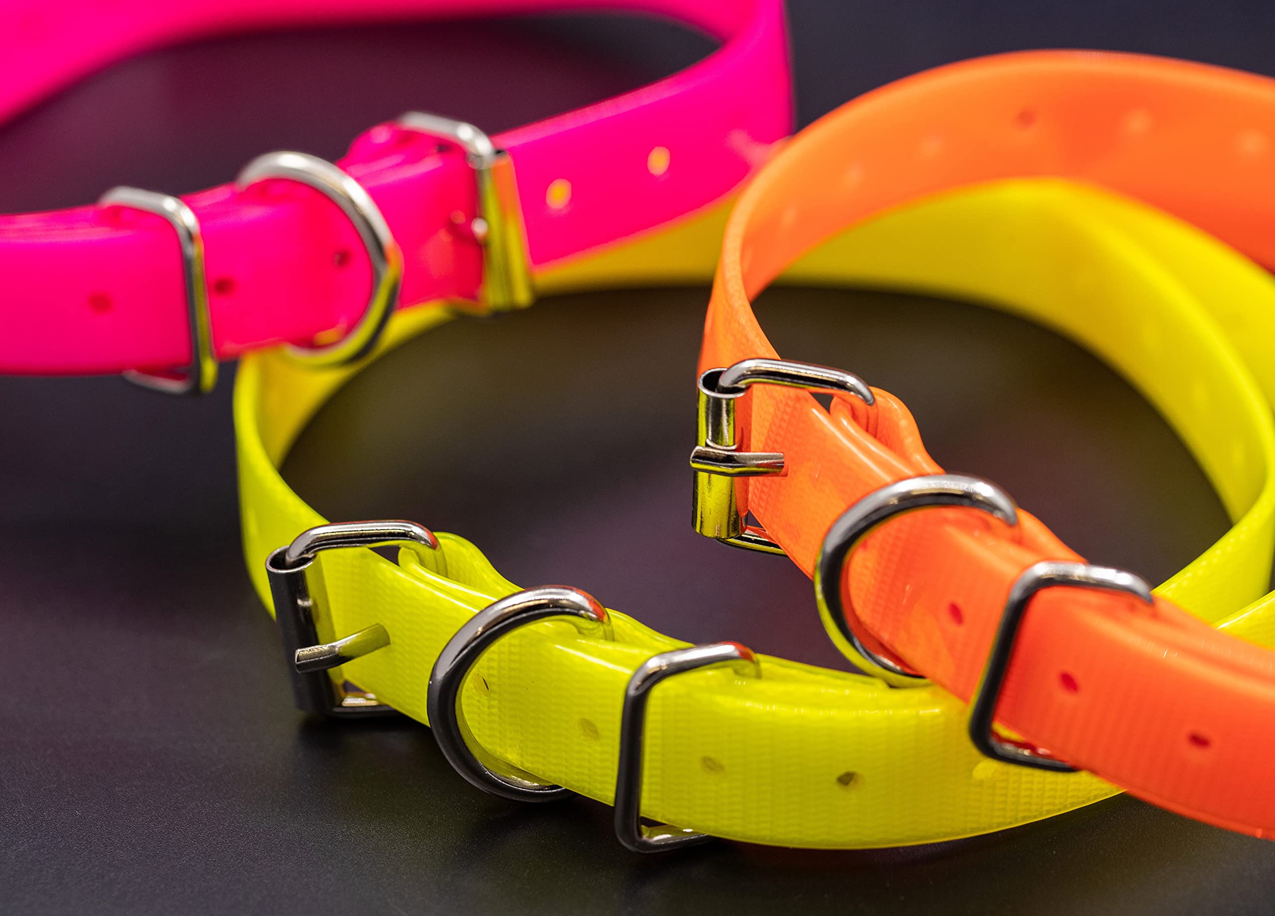 Trainpro Replacement ¾” Collar Strap Bands With Double Buckle Loop For All Brands Of Pet Shock Bark E Collars And Fences.