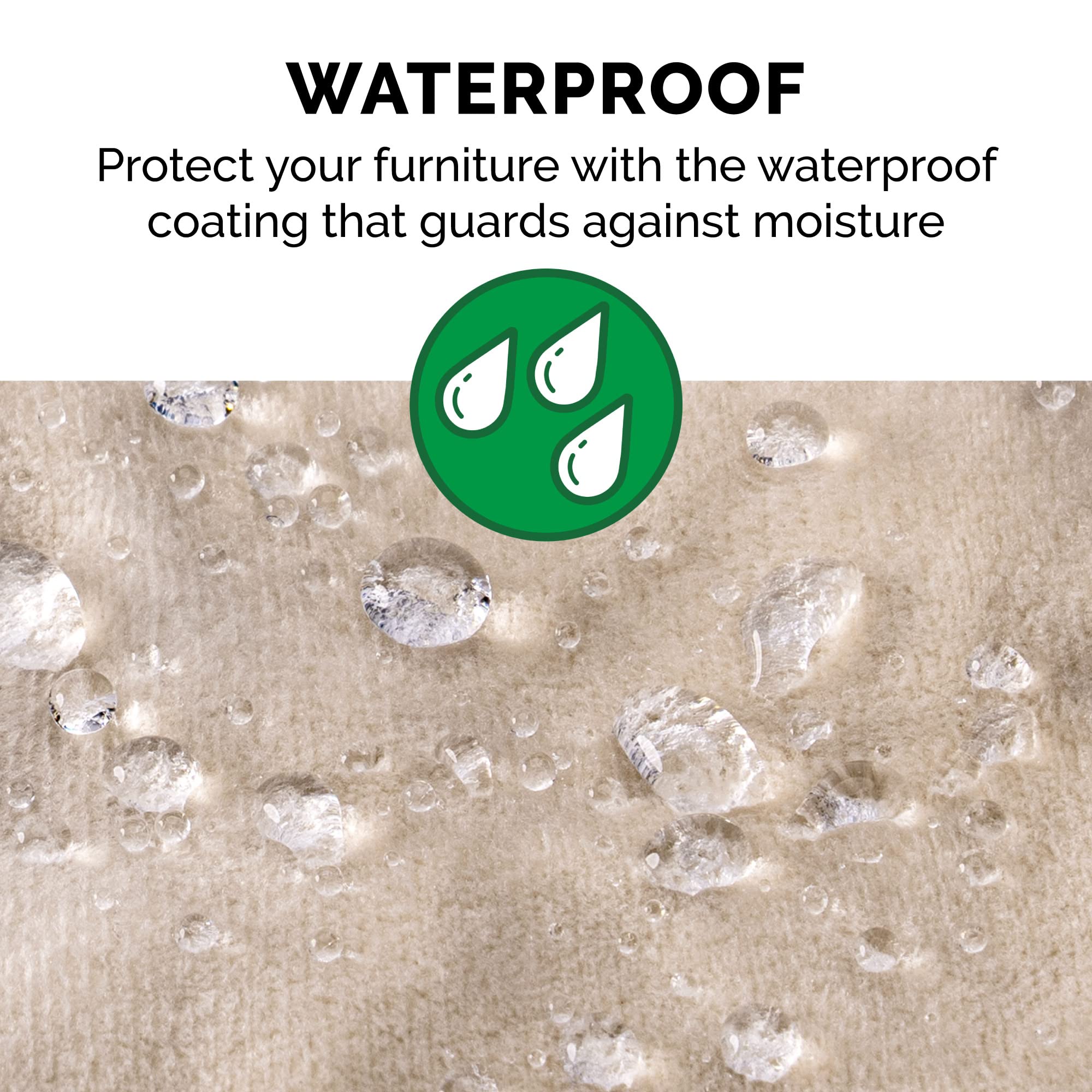 Furhaven Waterproof Throw Blanket For Dogs & Indoor Cats, Washable - Shaggy Plush Calming Long Faux Fur & Velvet Dog Blanket - Taupe, Large